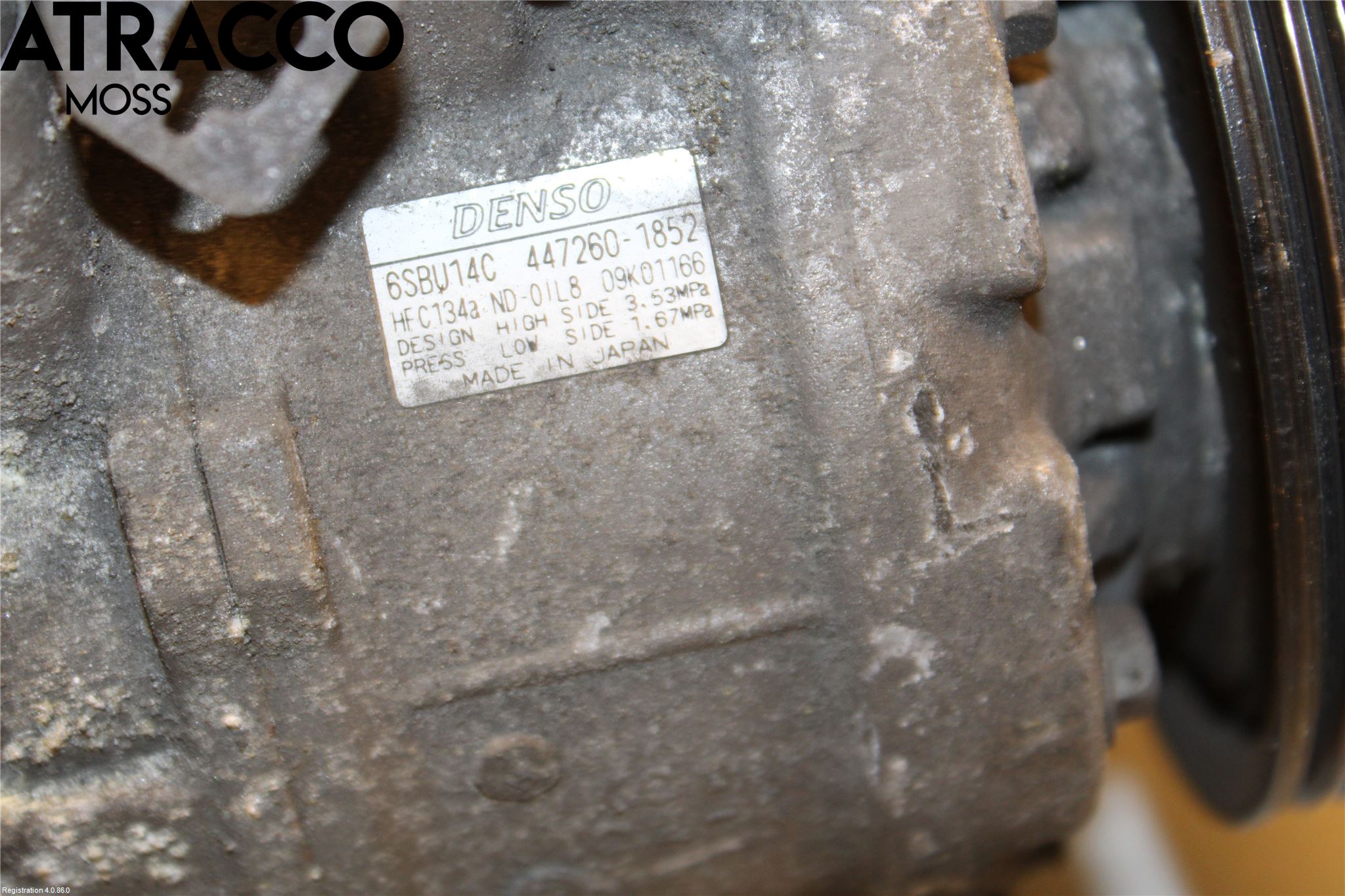 BMW 3 E90/91 SED/TOU 05-12 Varme Ac Kompressor