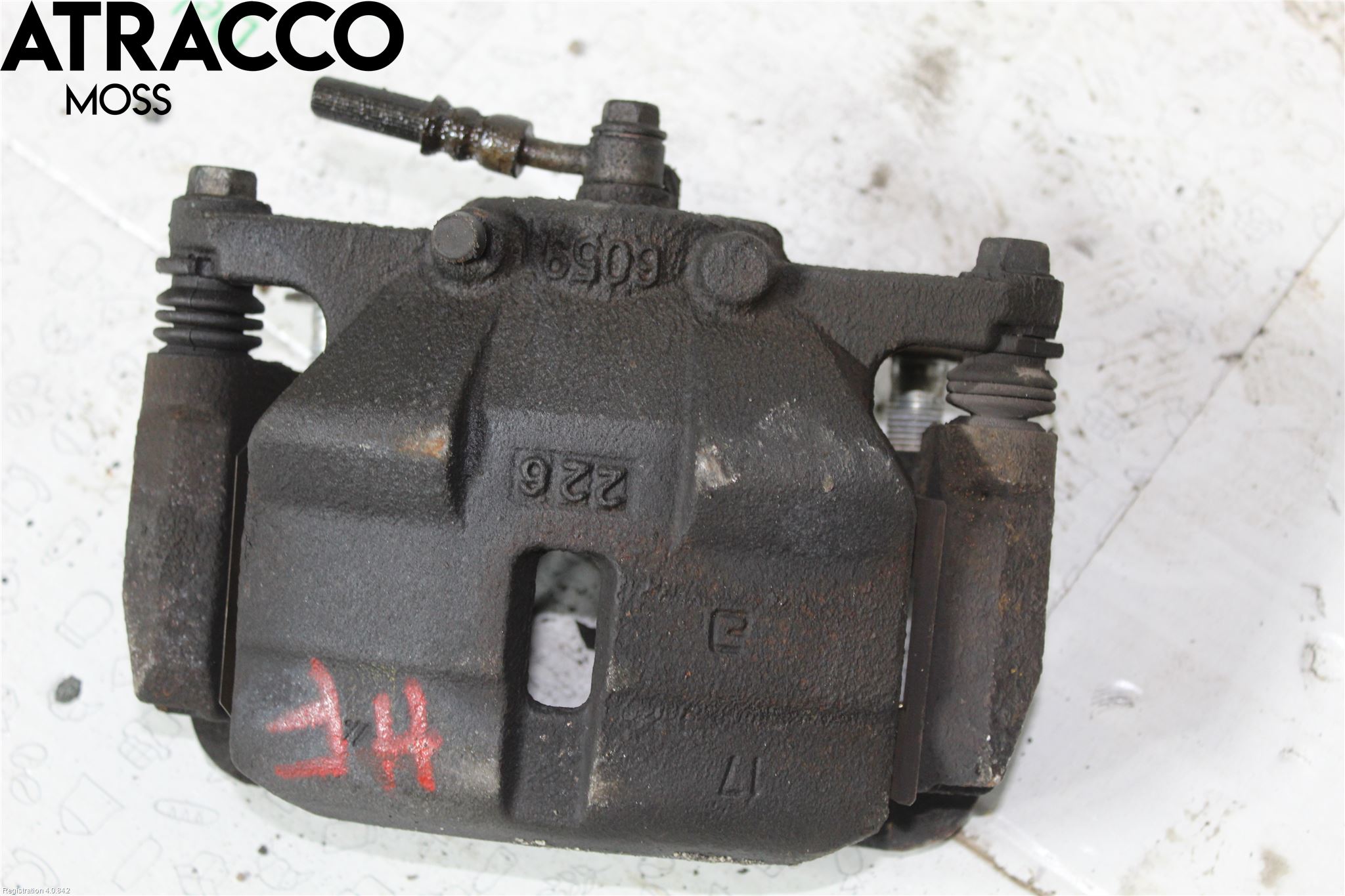 Nissan QASHQAI 10-14 Bremsecaliper Foran Høyre