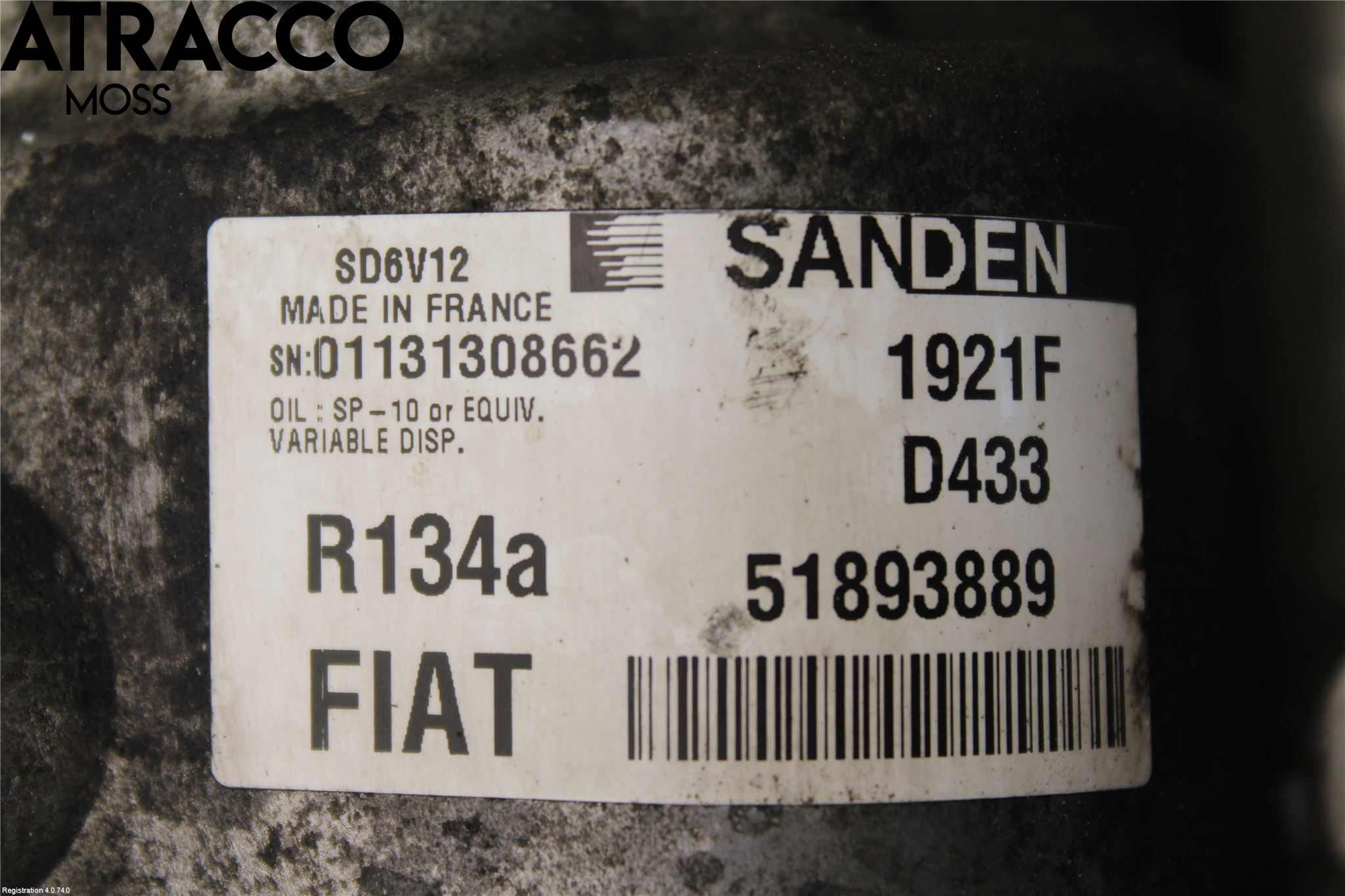 Opel COMBO D 12-18 Varme Ac Kompressor