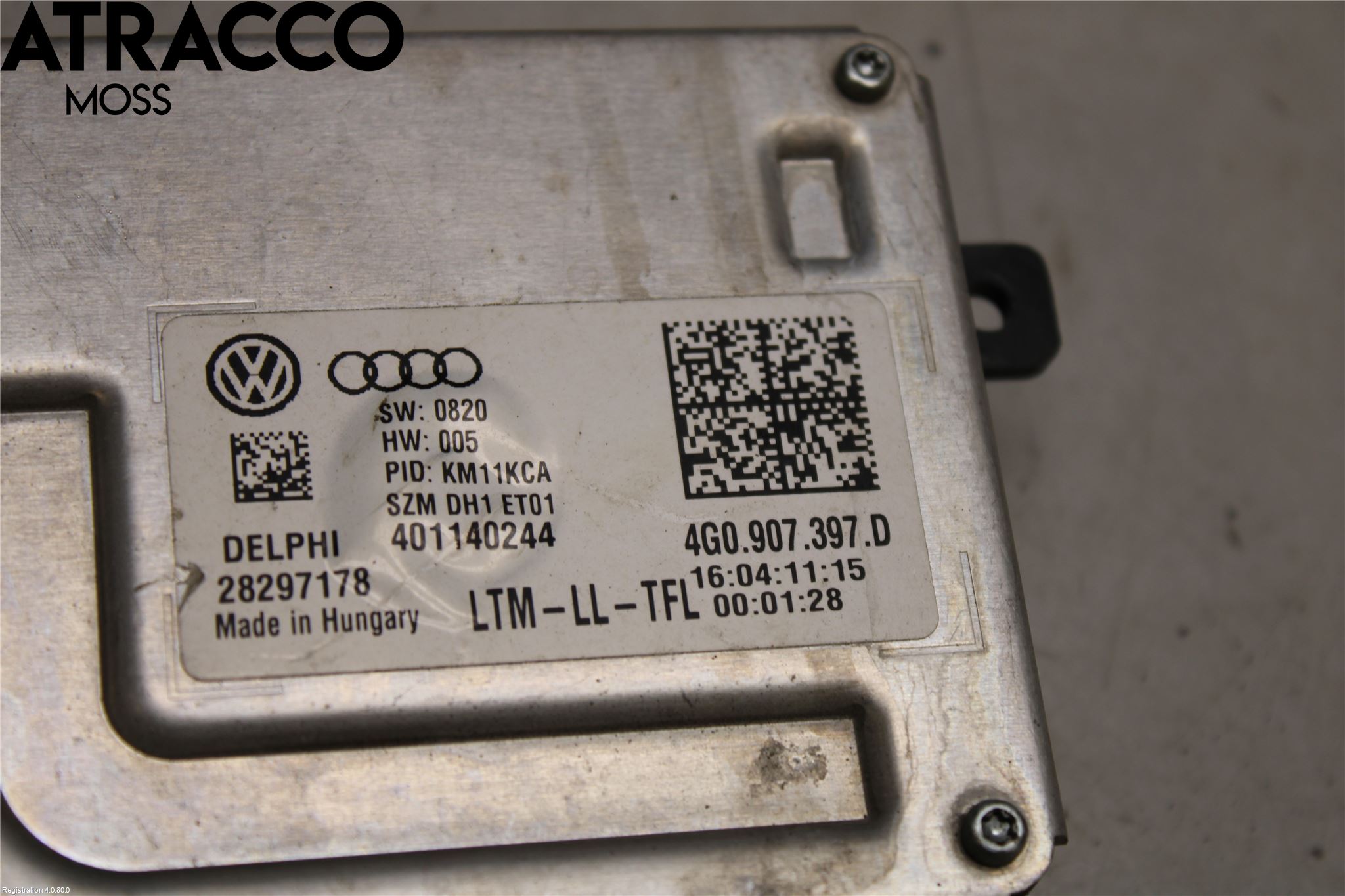 Audi A6/S6 4G 11-18 Styreenhet Xenon