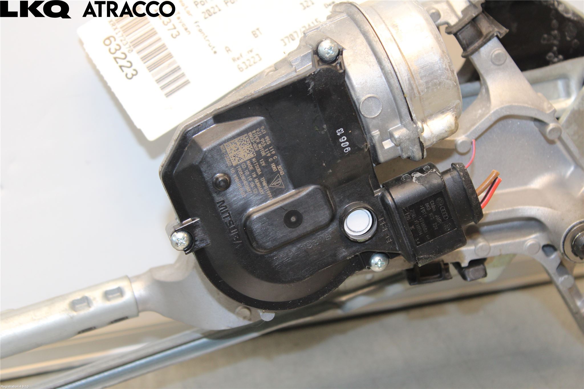 Porsche TAYCAN 20- Viskermotor Frontrute