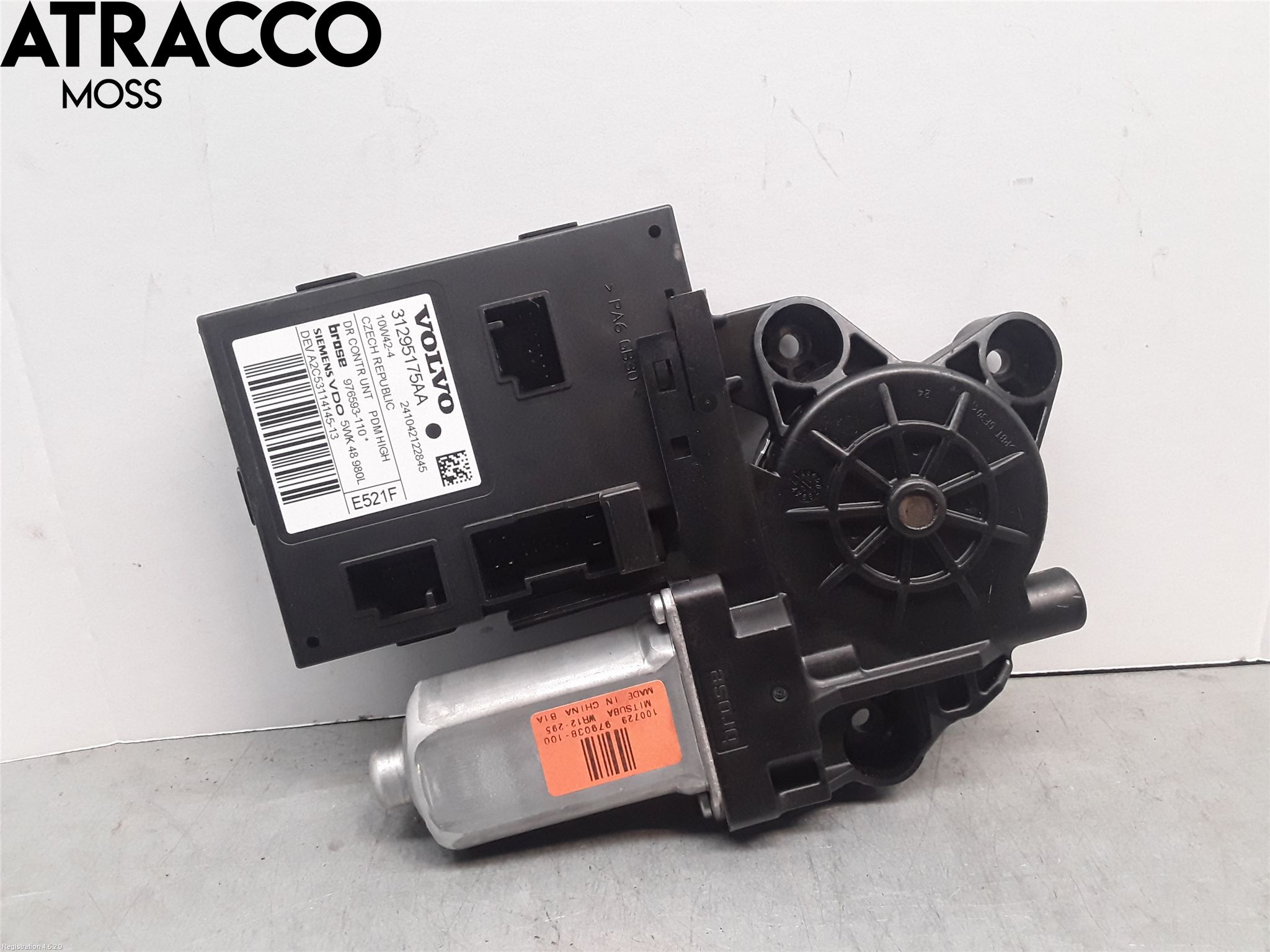 Volvo V50 08-12 Vindusheismotor