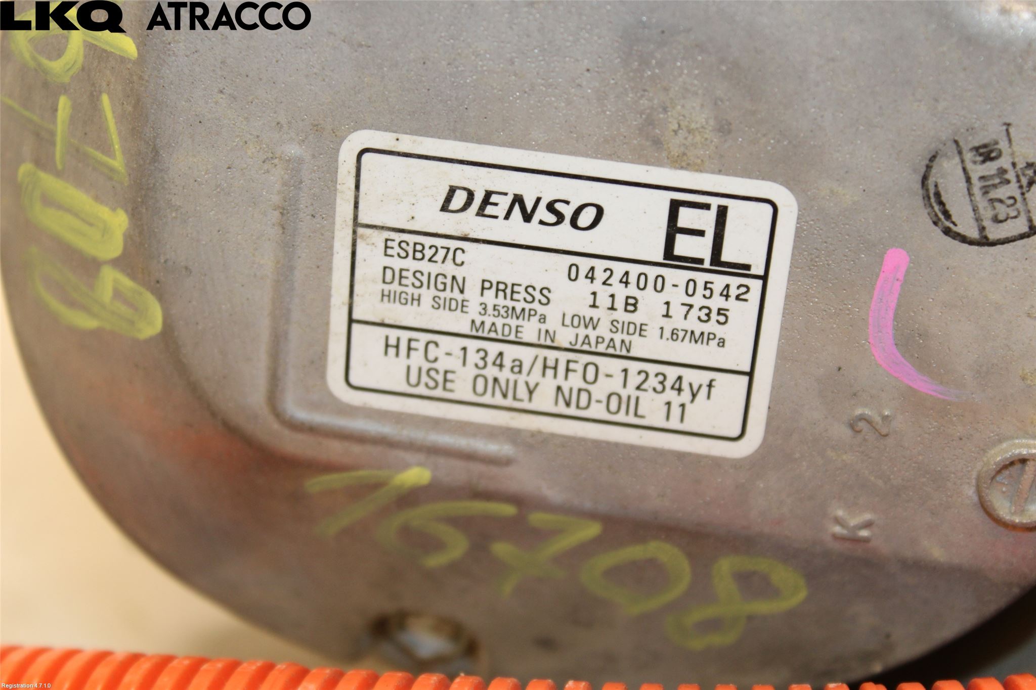 Honda CR-V 19-22 Varme Ac Kompressor