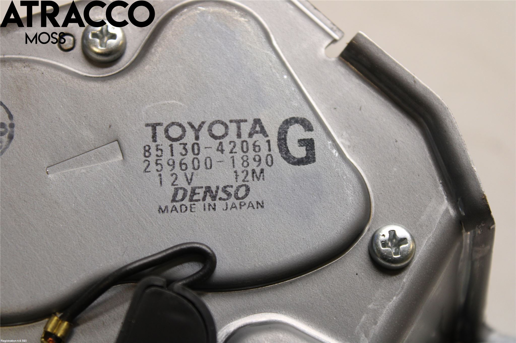 Toyota RAV 4 06-12 Viskermotor Bakluke