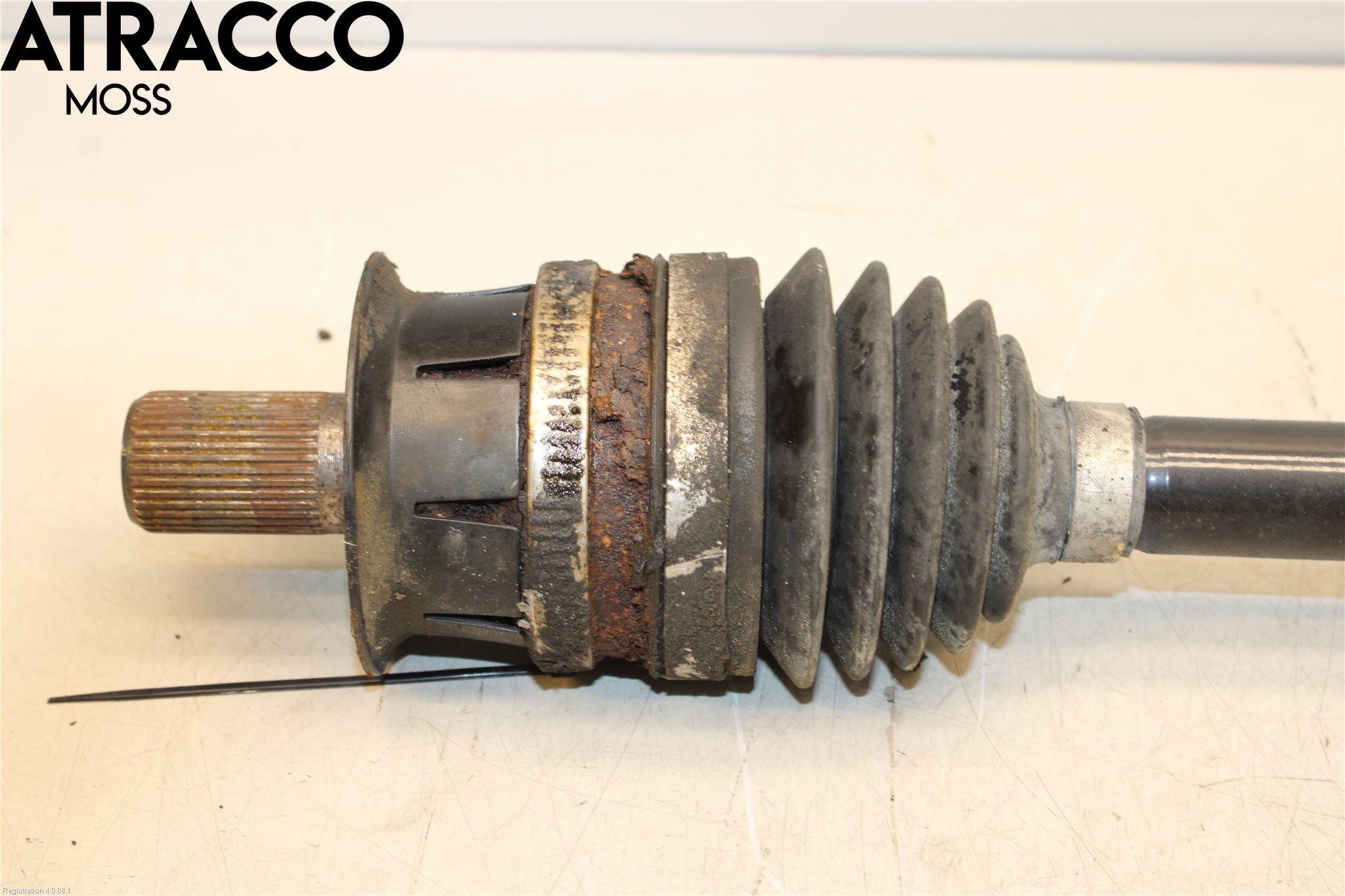 Volvo XC60 09-13 Drivaksel Bak Kompl Venstre