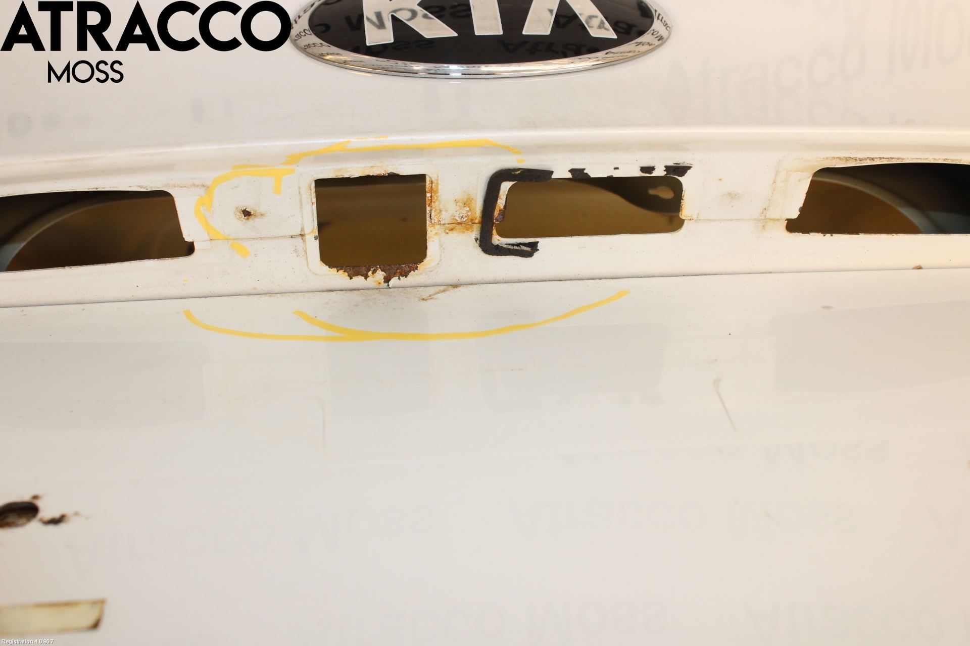 Kia OPTIMA 00-15 Bakluke Koffertlokk