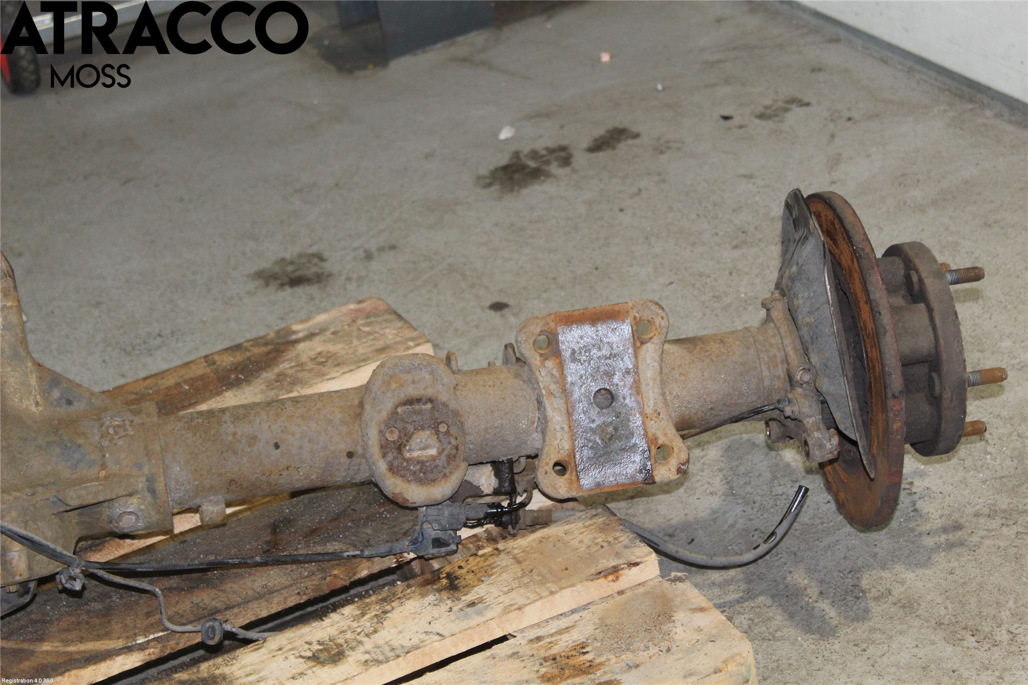 Ford TRANSIT SKÅP/BUSS 14-22 Bakaksel Feste Travers-Ramme