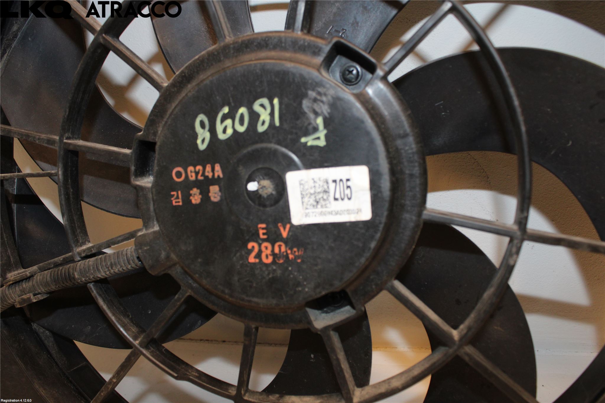 Kia SOUL 09- Kjølevifte Elektrisk