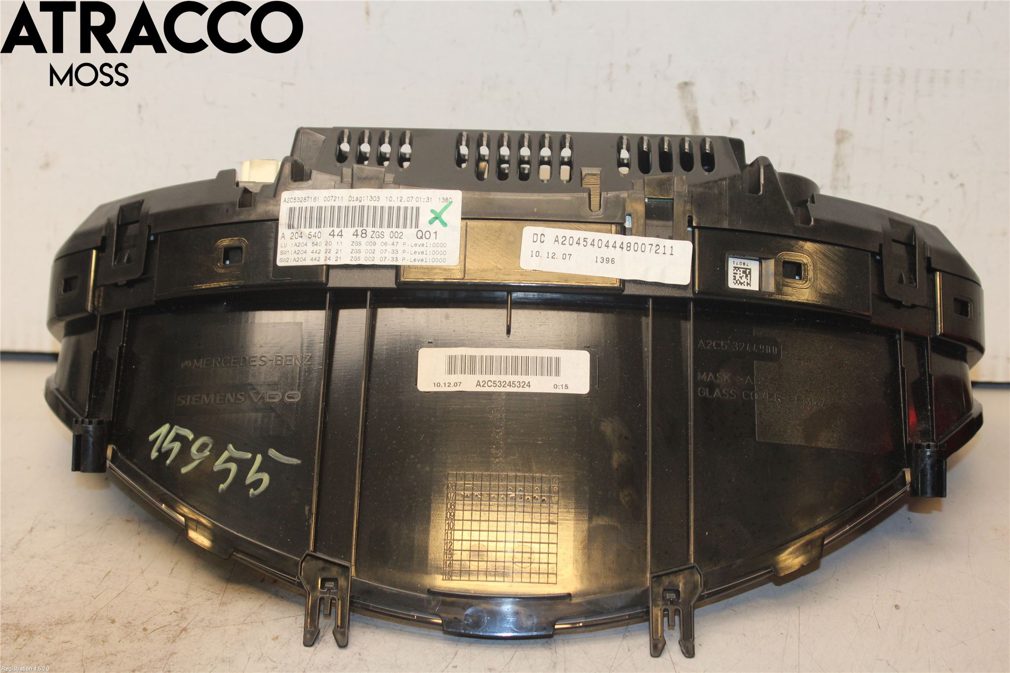 Mercedes-Benz MB C-KLASS (W204) 07-15 Instr Kombinert