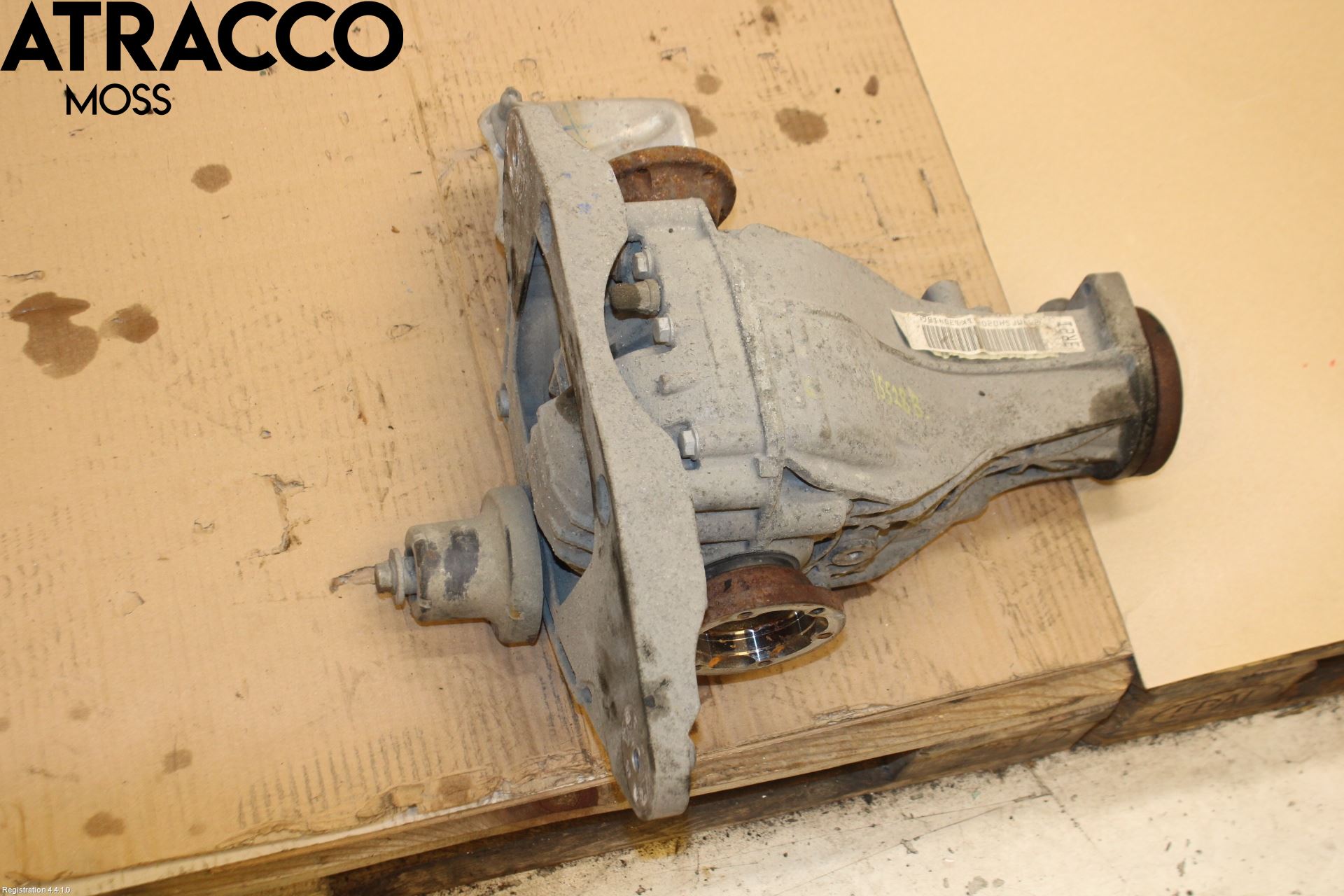 Audi A4 12-15 Bakaksel Kardang Bak -Diff