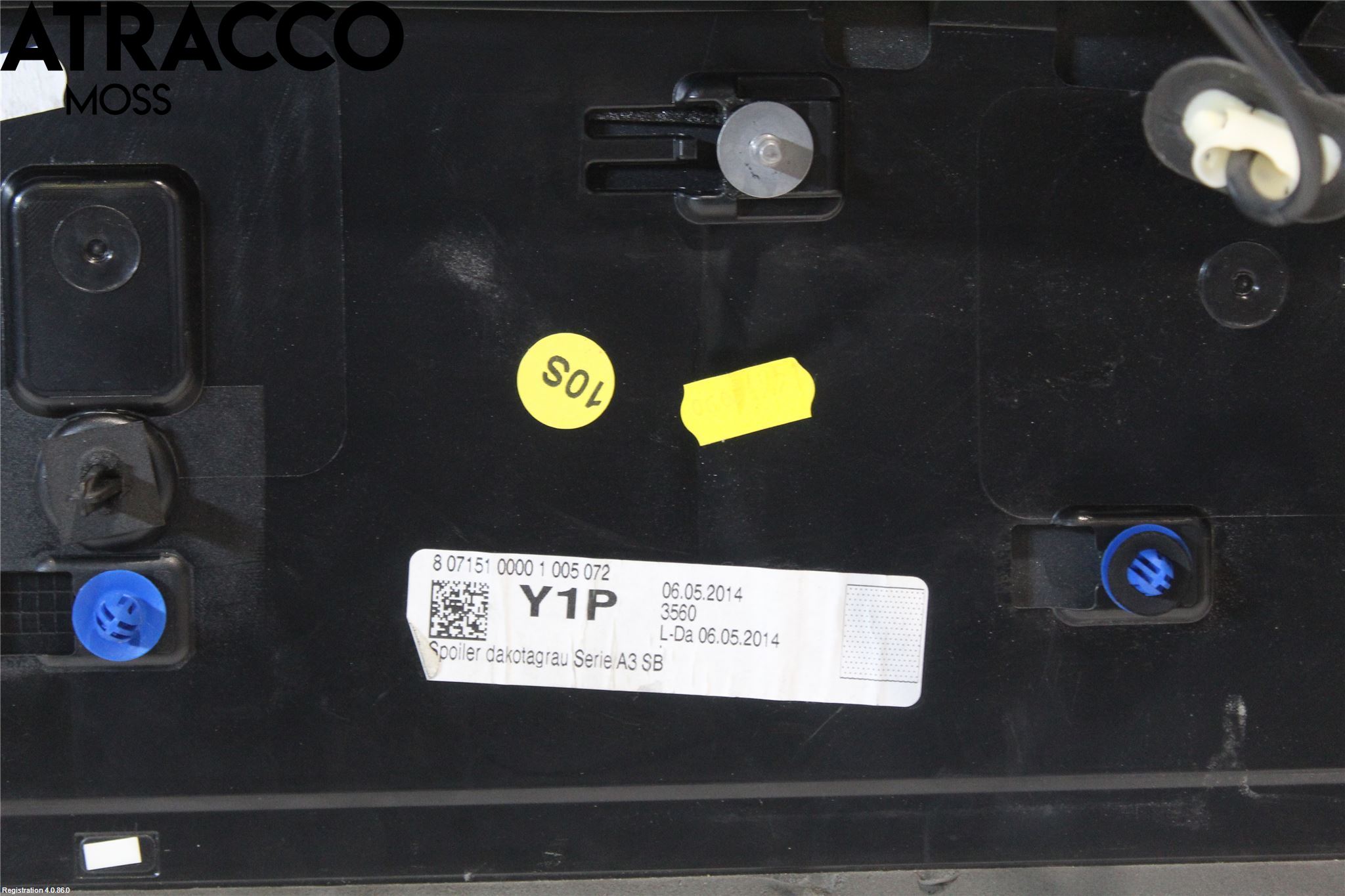 Audi A3/S3 8V 13-20 Spoiler Bakluke