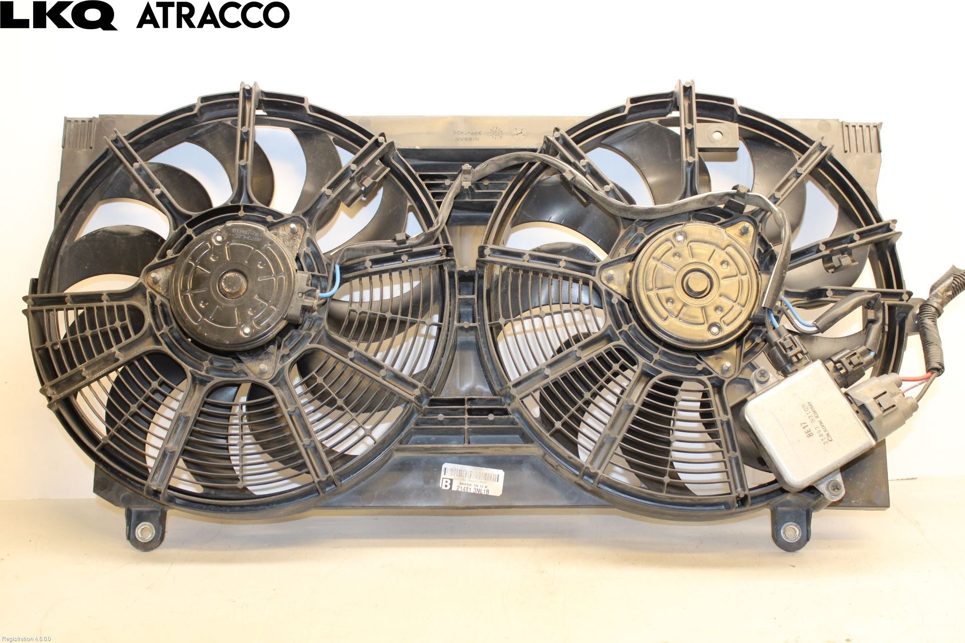 Nissan LEAF 18- Kjølevifte Elektrisk