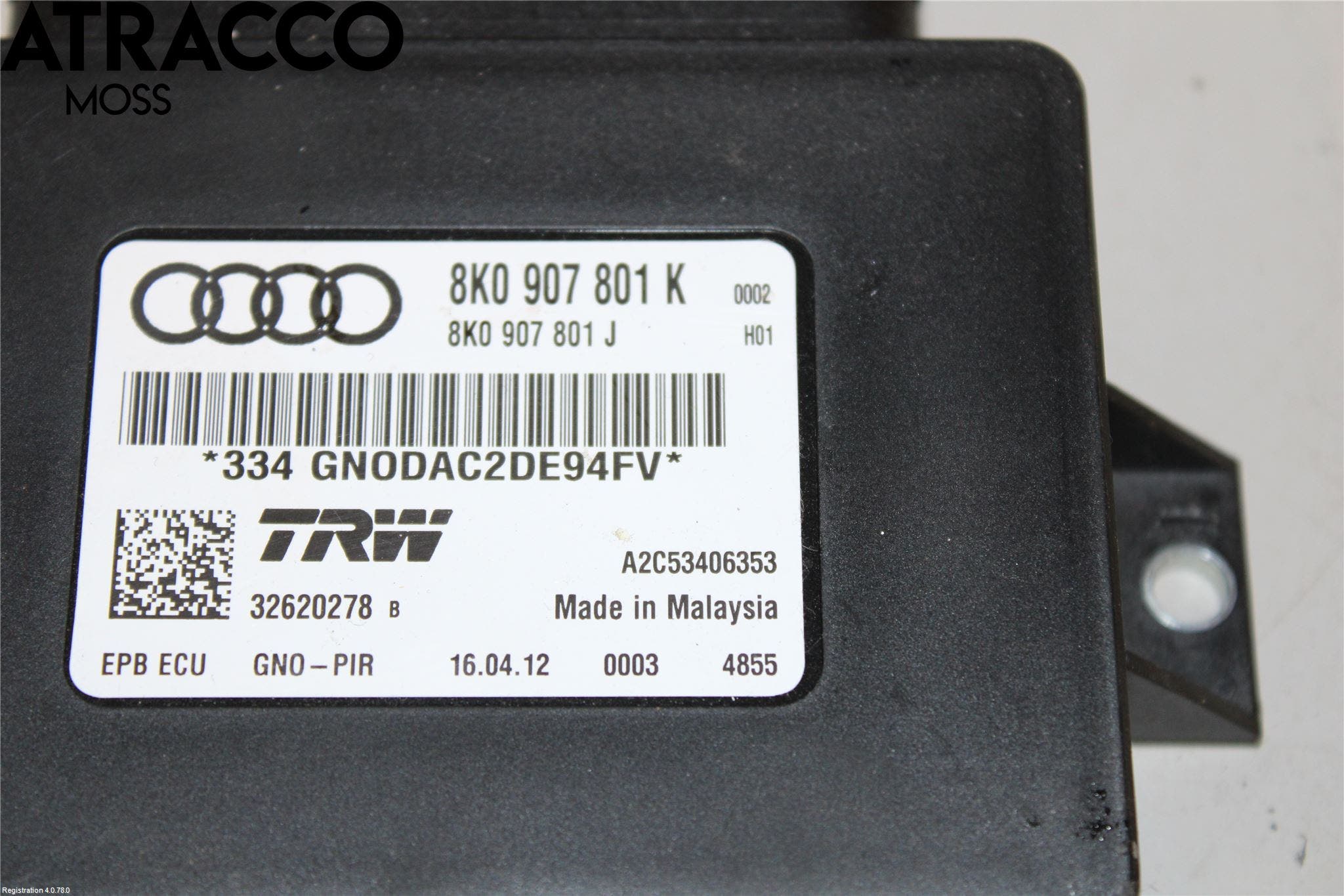 Audi A4/S4 08-11 Styreenhet Parkbrems