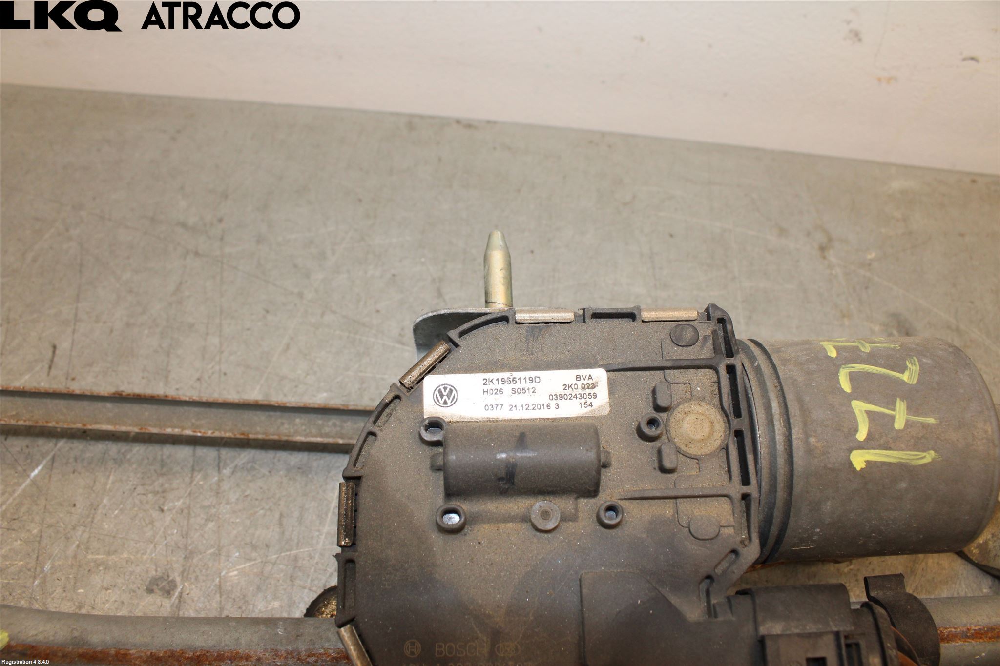 Volkswagen VW CADDY 16-20 Viskermotor Frontrute