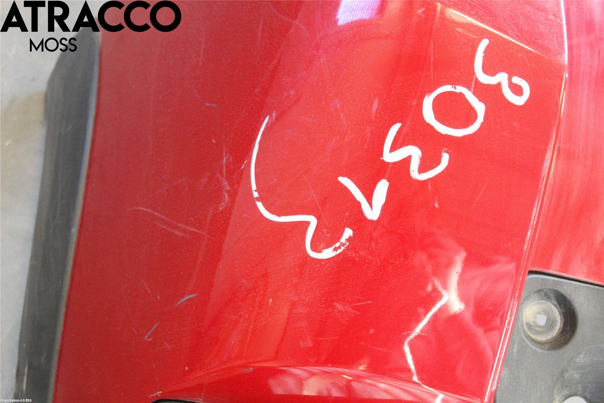 Peugeot 2008 13-20 Støtfanger Bak