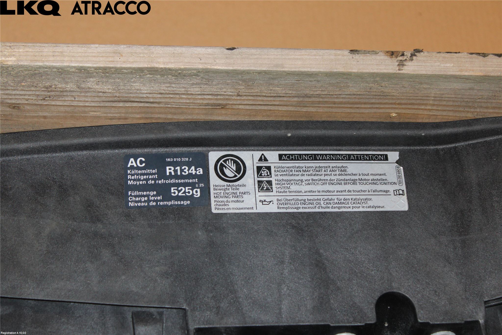 Volkswagen VW GOLF VI 09-13 Frontplate