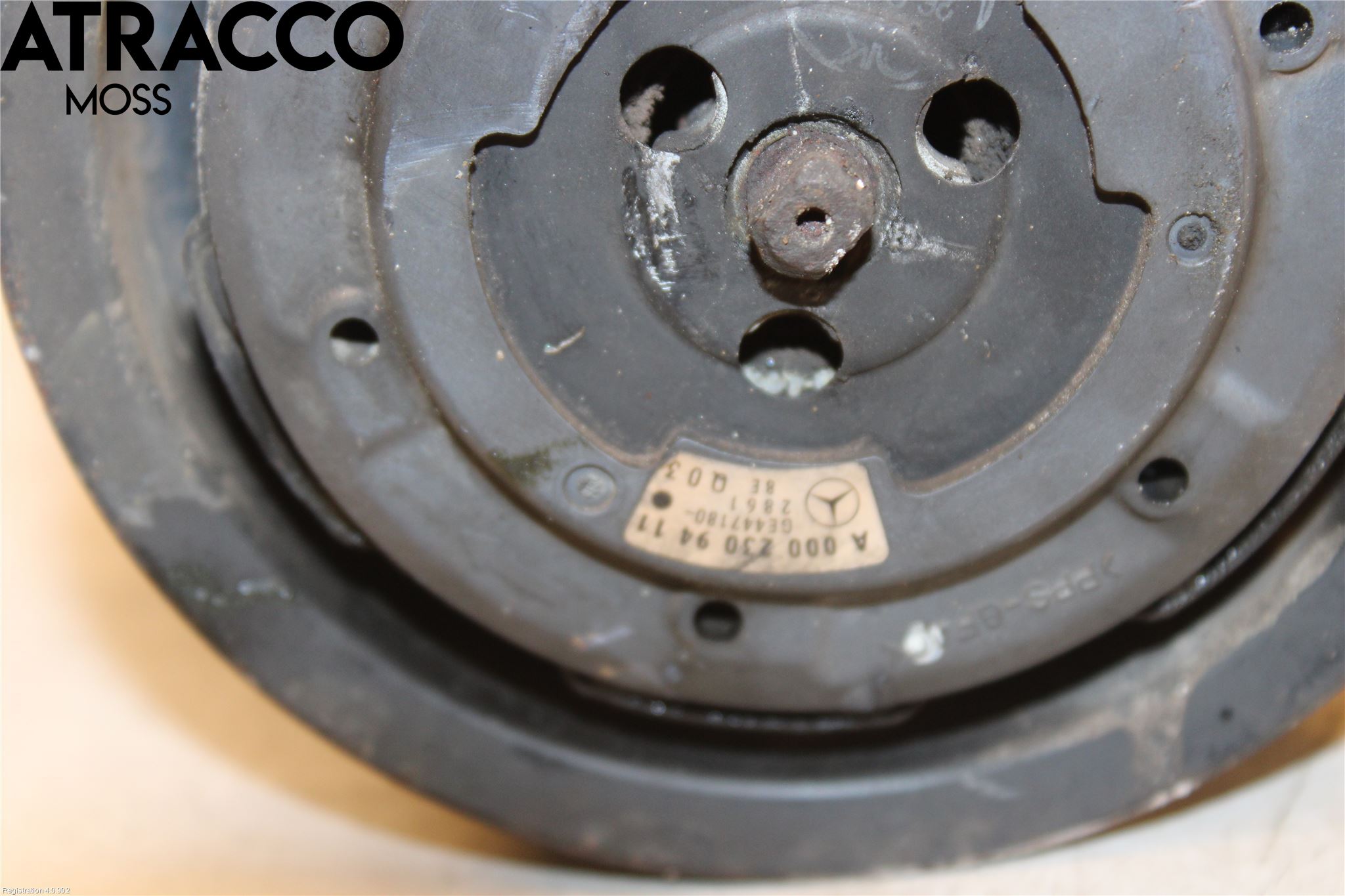 Mercedes-Benz MB A-KLASS (W168) 98-04 Varme Ac Kompressor