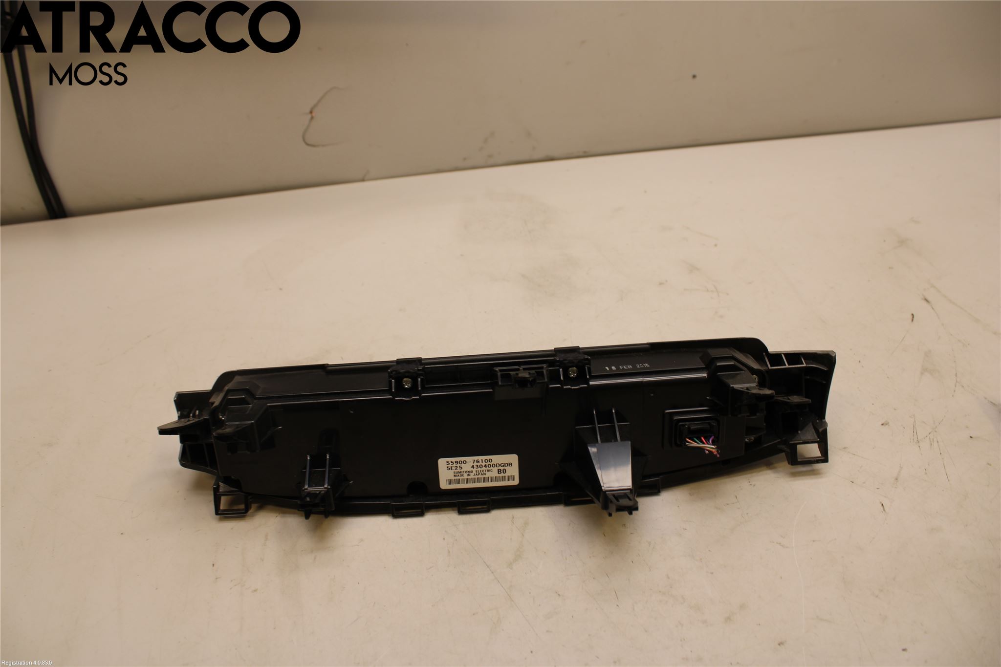 Lexus CT 200h Varme Ac Betjening-Display