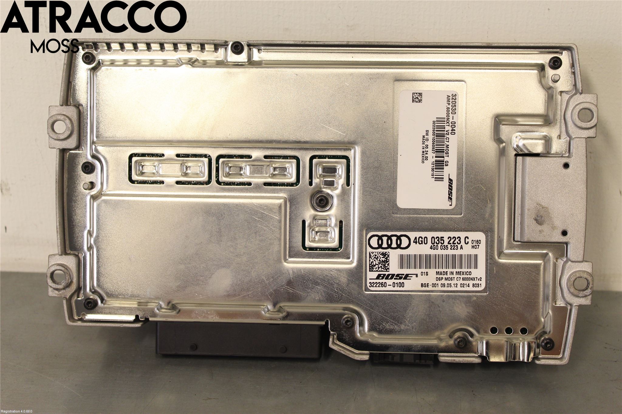 Audi A7/S7 4G 11-17 Stereo Forsterker