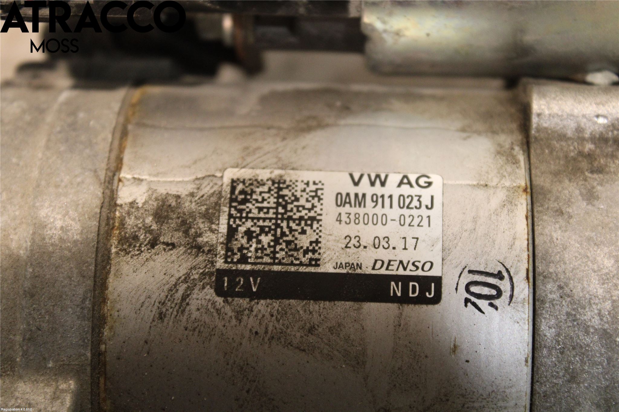 Volkswagen VW PASSAT 15-19 Startmotor Diesel