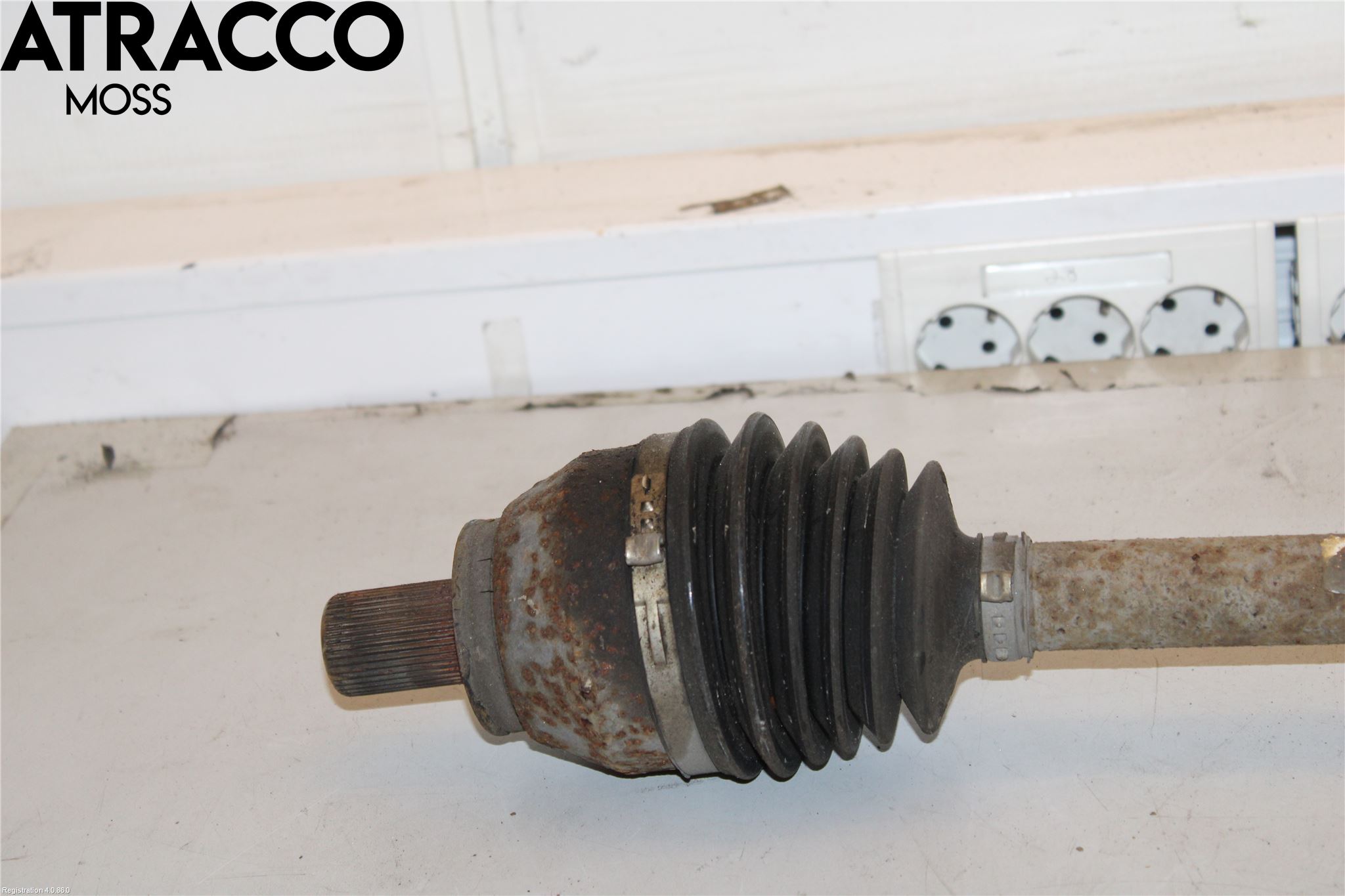 Ford MONDEO 07-15 Drivaksel Foran Kompl Høyre