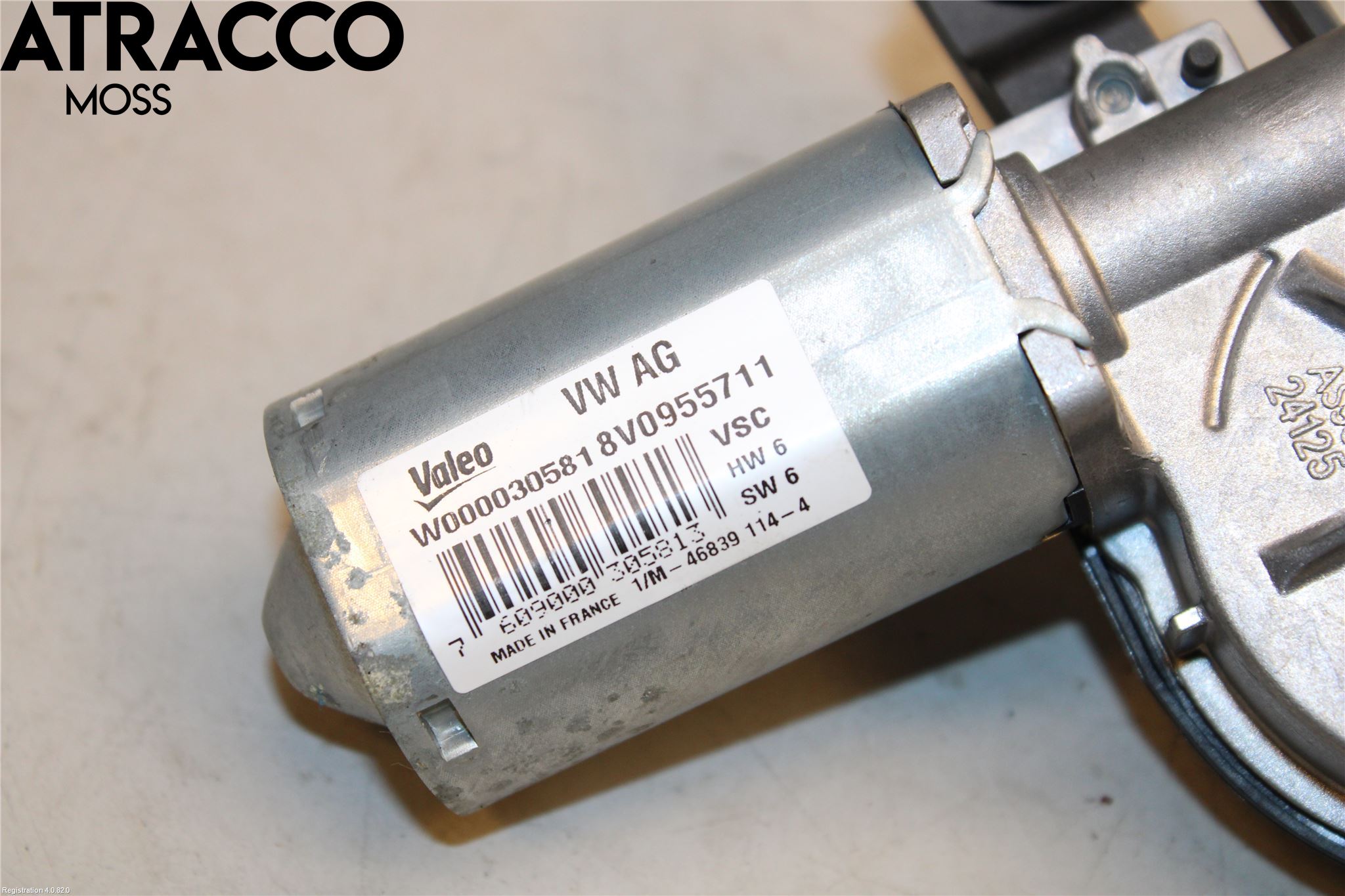 Audi A3/S3 8V 13-20 Viskermotor Bakluke