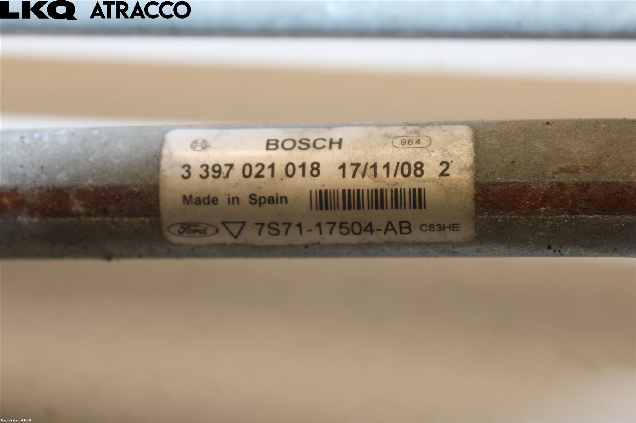 Ford MONDEO 07-15 Viskermotor Frontrute