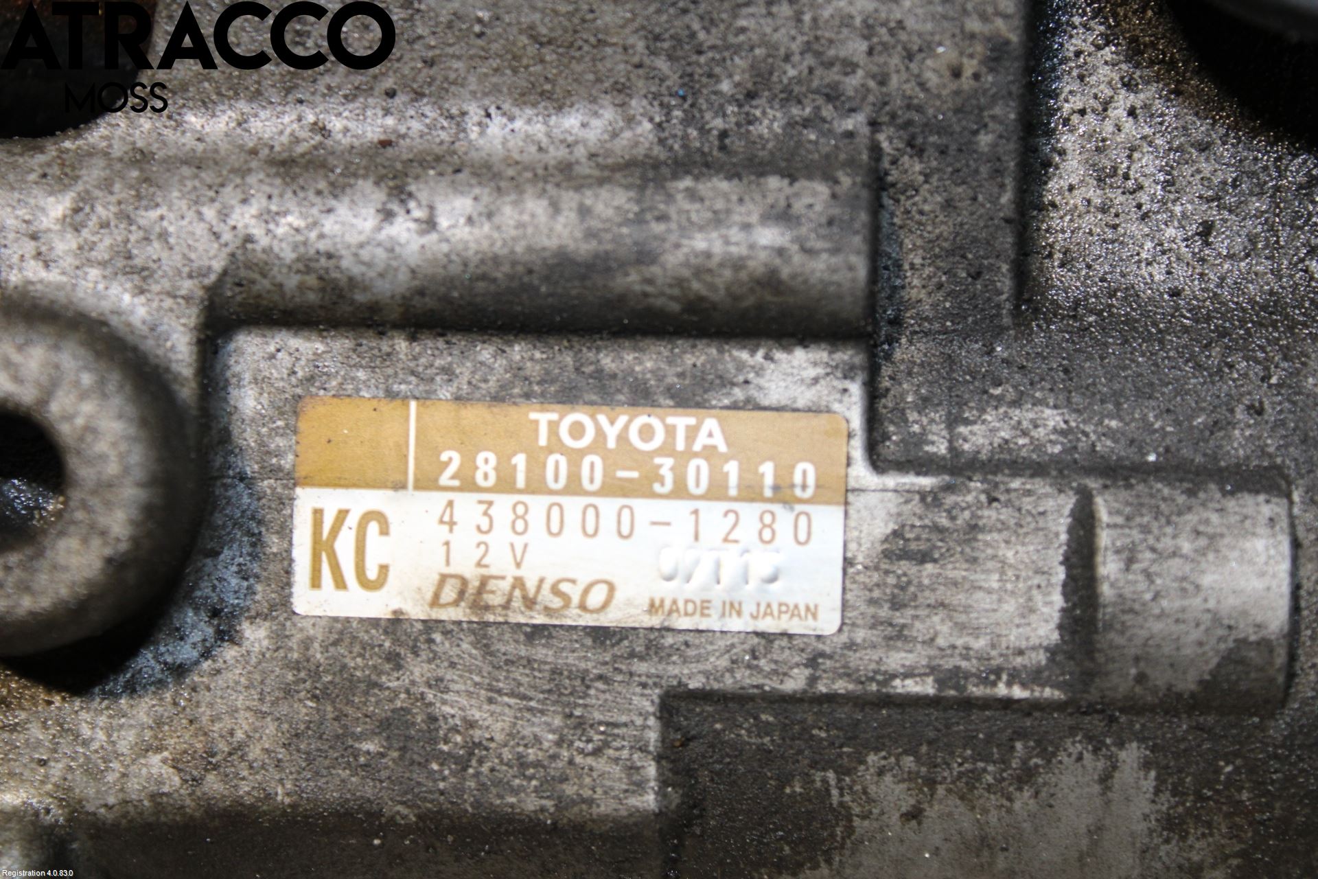 Toyota HILUX 16- Startmotor