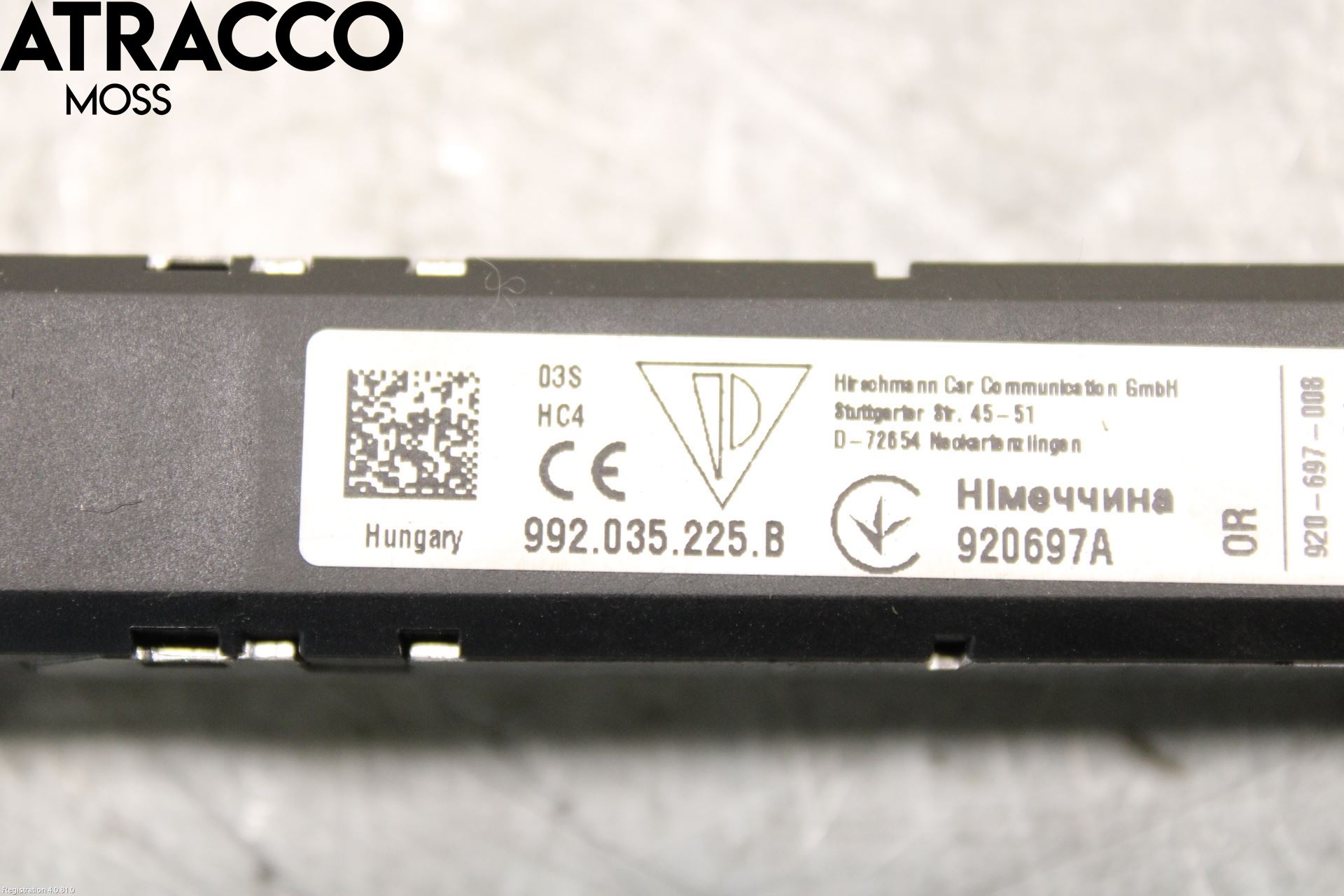 Porsche TAYCAN 20- Stereo Antenneforsterker