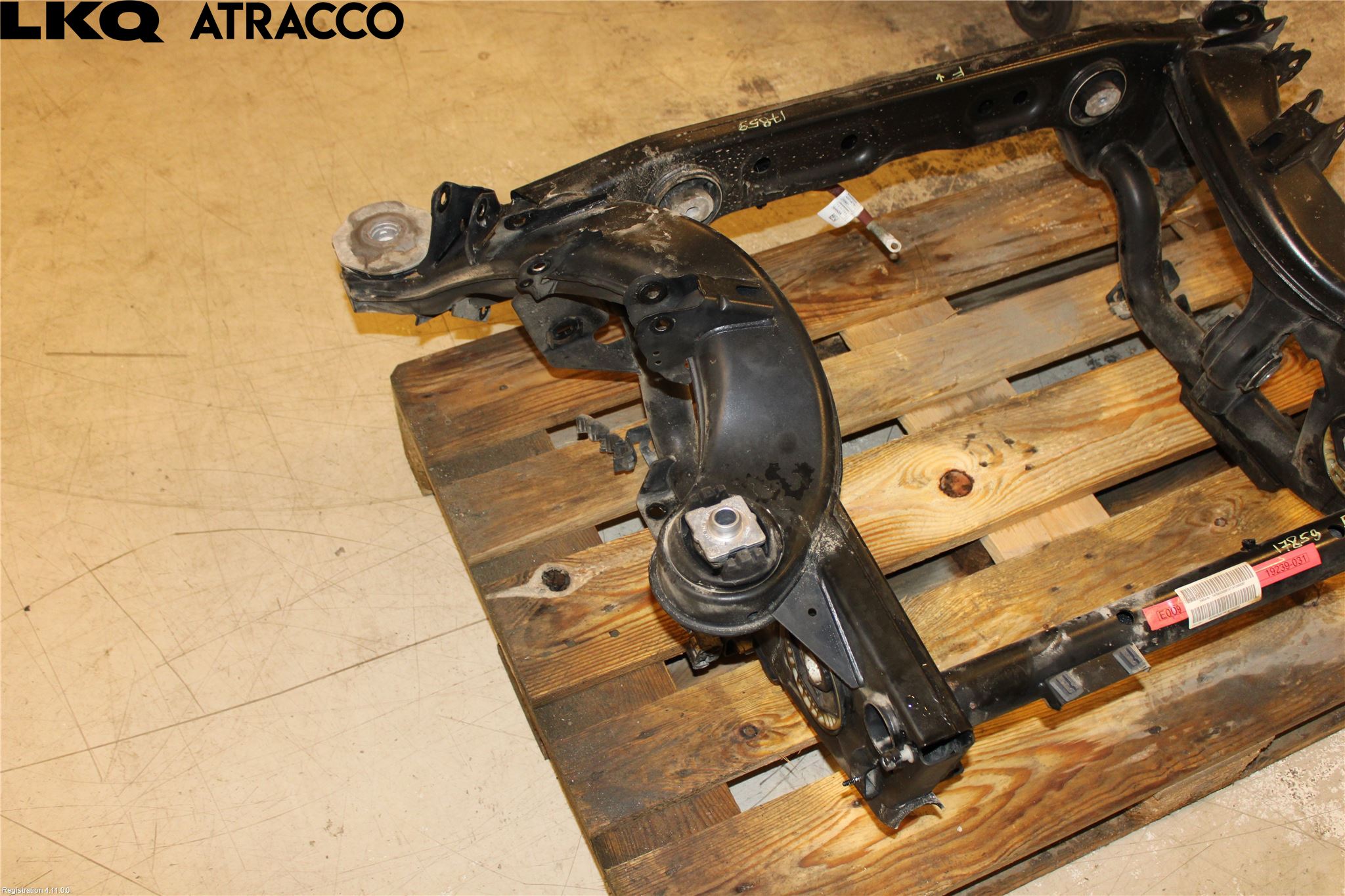 Mercedes-Benz MB EQC (N293) 20- Bakaksel Feste Travers-Ramme