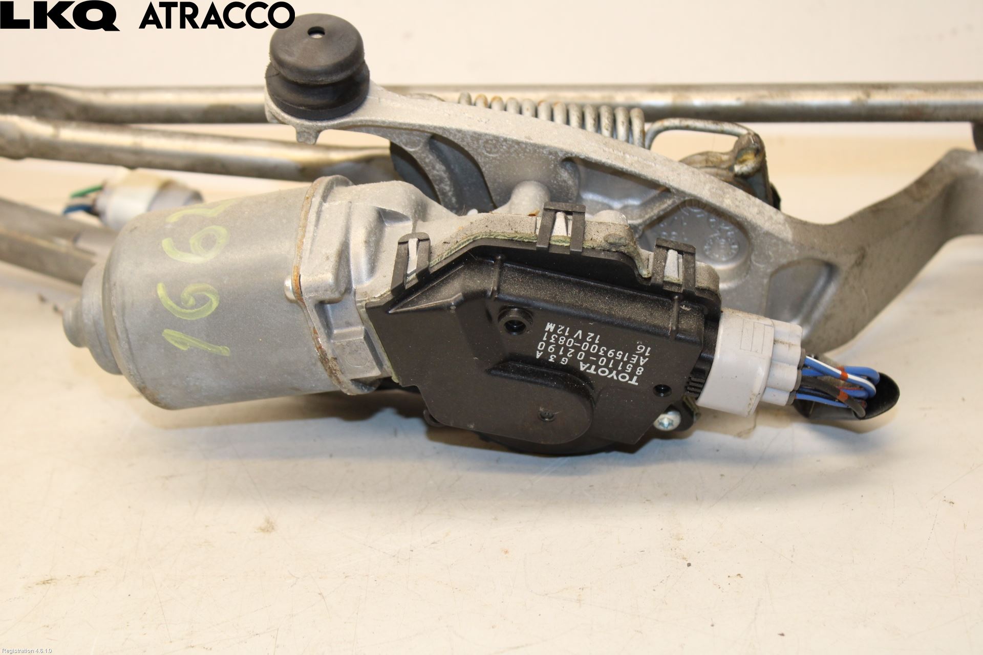 Toyota AURIS 10-12 Viskermotor Frontrute