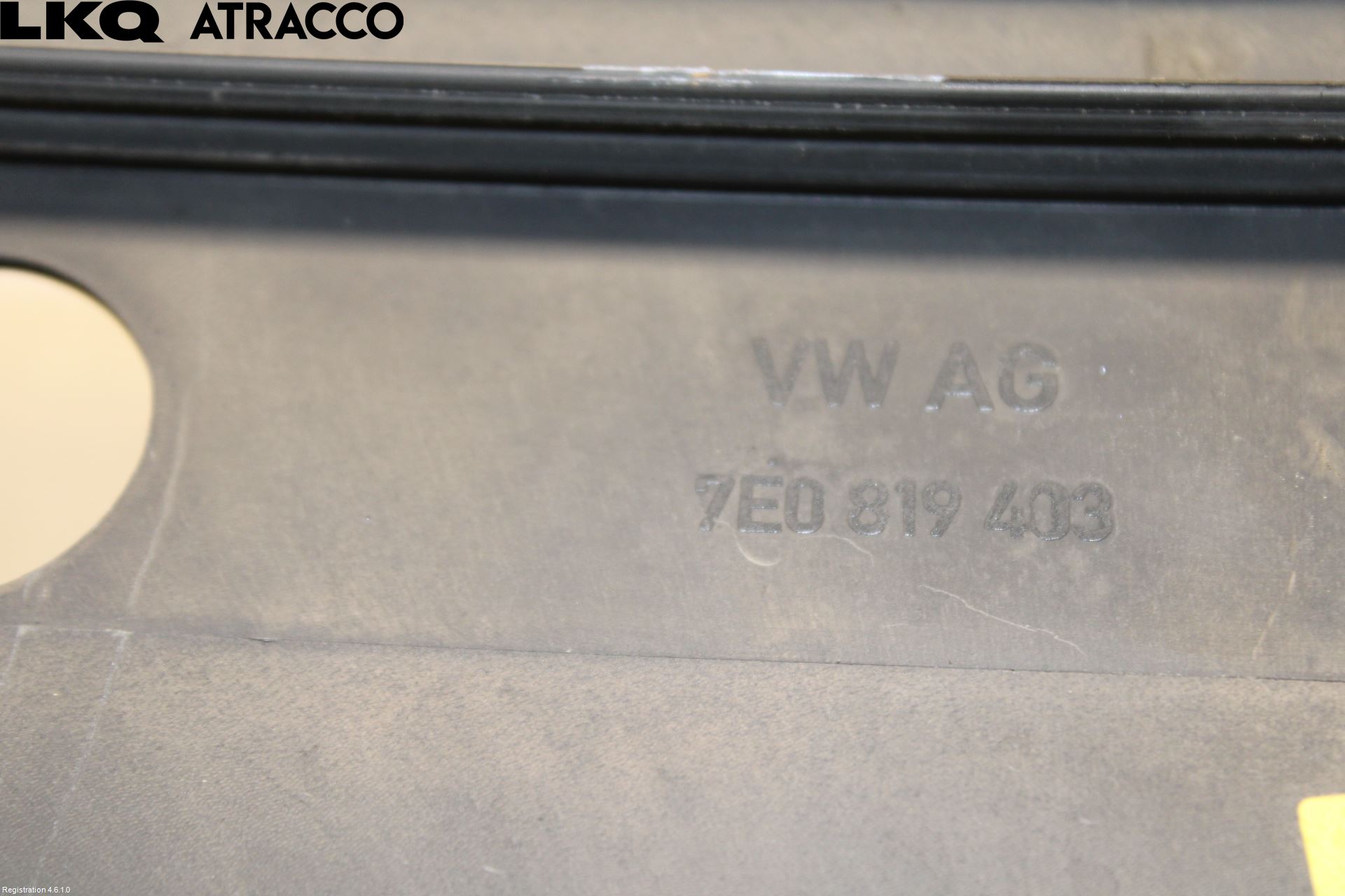 Volkswagen VW TRANSP/CARAVELLE (T6) 16-22 Visker Deksel-Grill-Under Frr