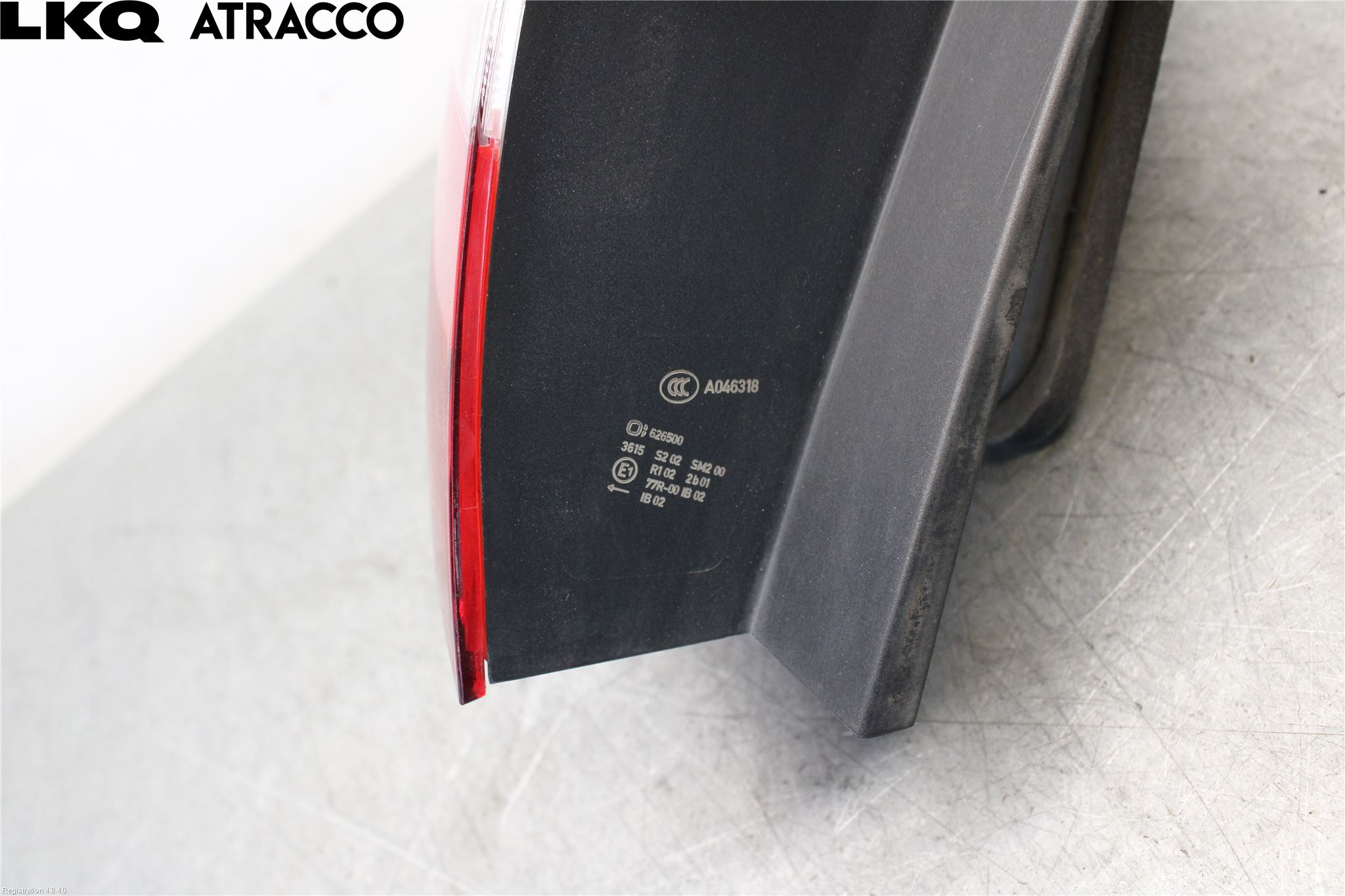 Mercedes-Benz MB B-KLASS (W246/W242) 12-19 Baklykt Venstre