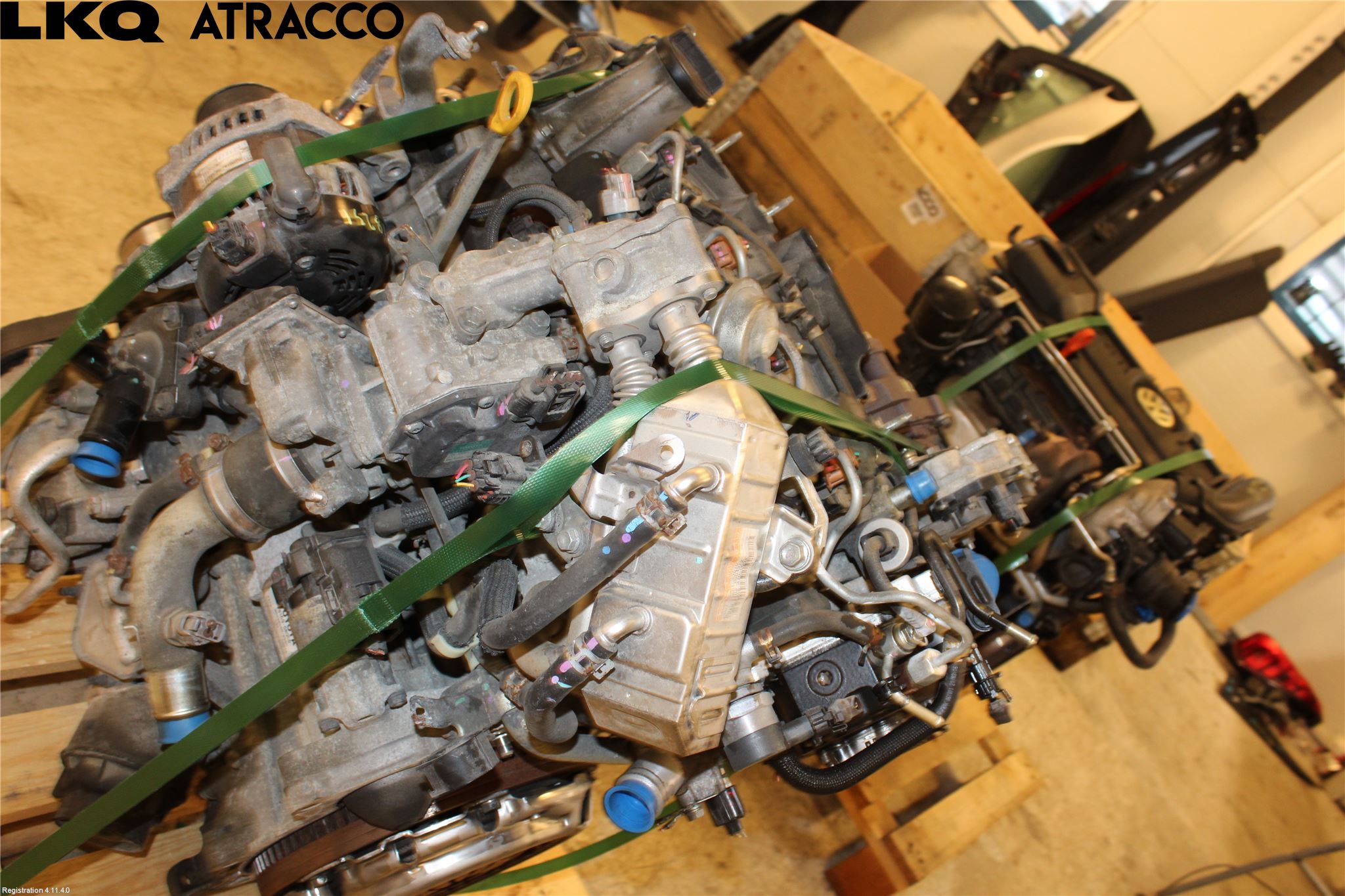 Toyota YARIS XP130 12-14 Motor Diesel