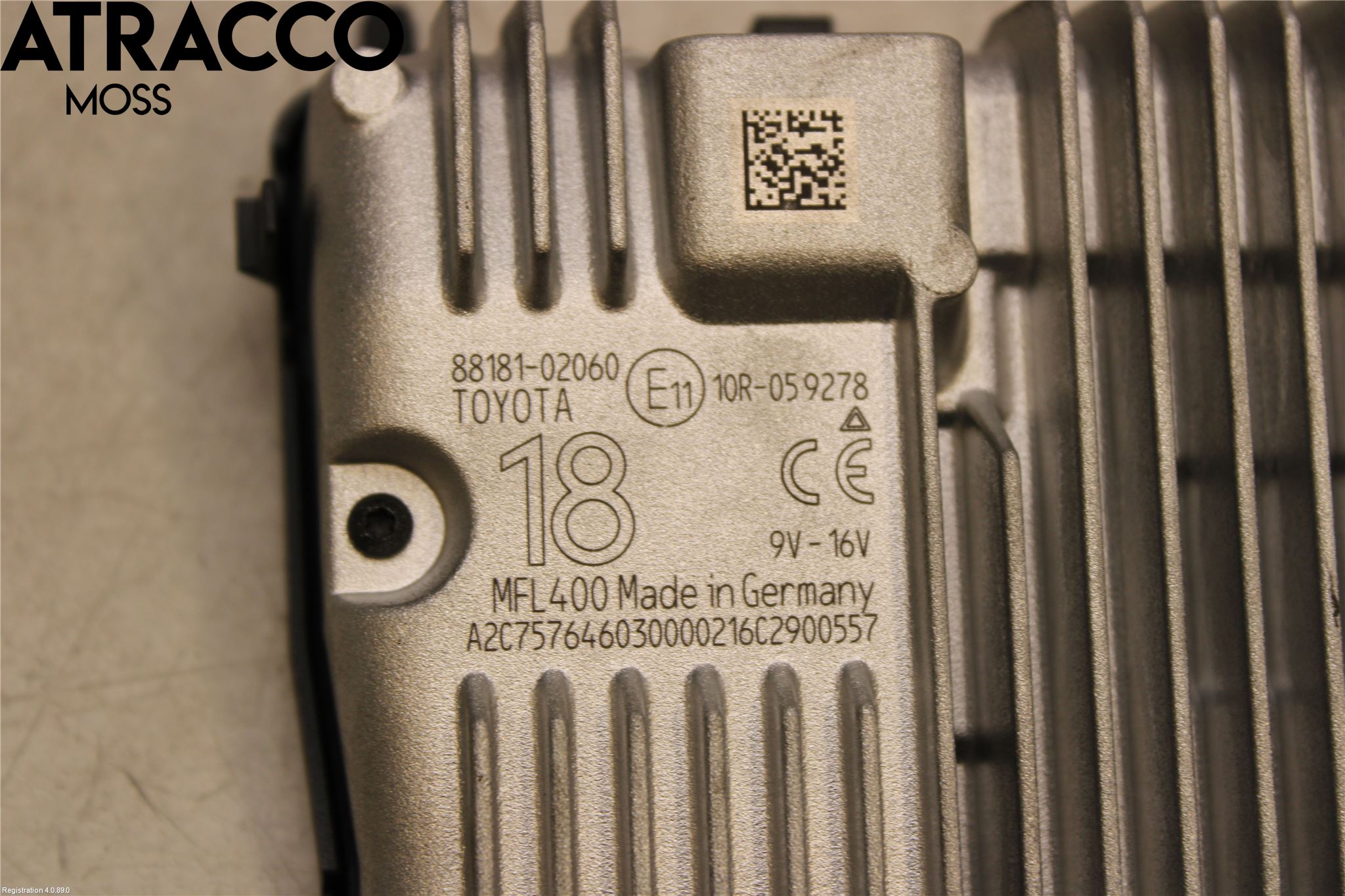 Toyota AURIS 13-19 Sensor Kollisjonsbeskyttelse