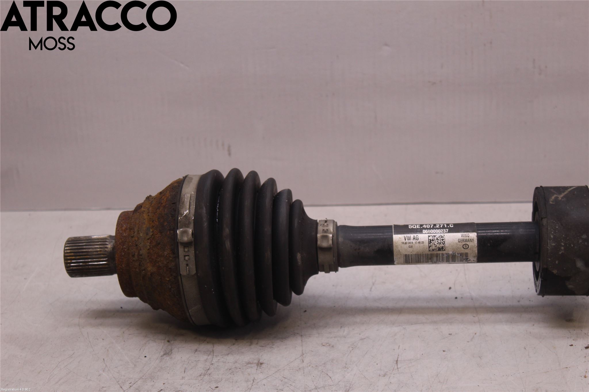 Volkswagen VW GOLF / E-GOLF VII 13-20 Drivaksel Foran Kompl Venstre