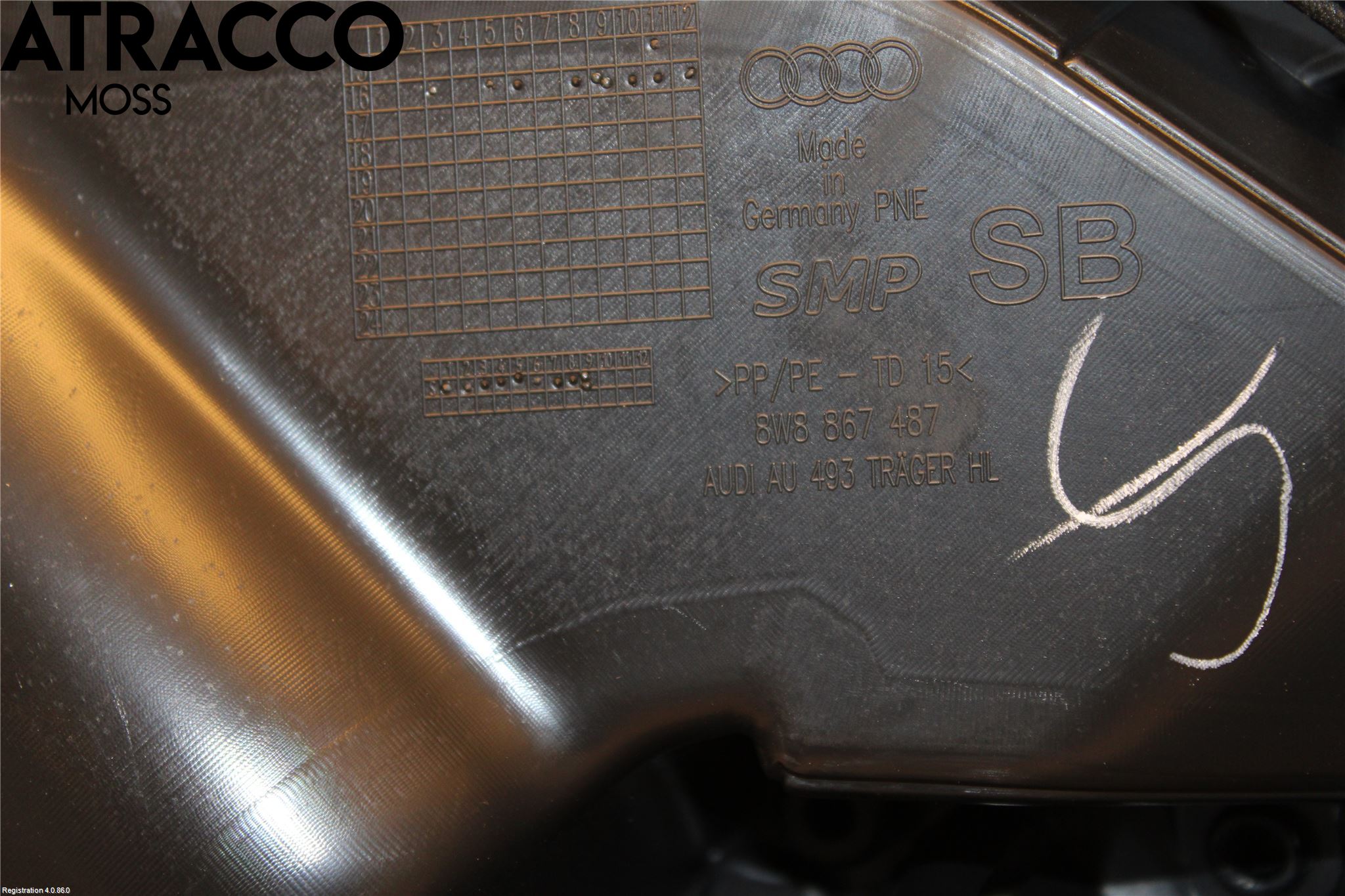 Audi A5 17- Innr Dørtrekk Venstre