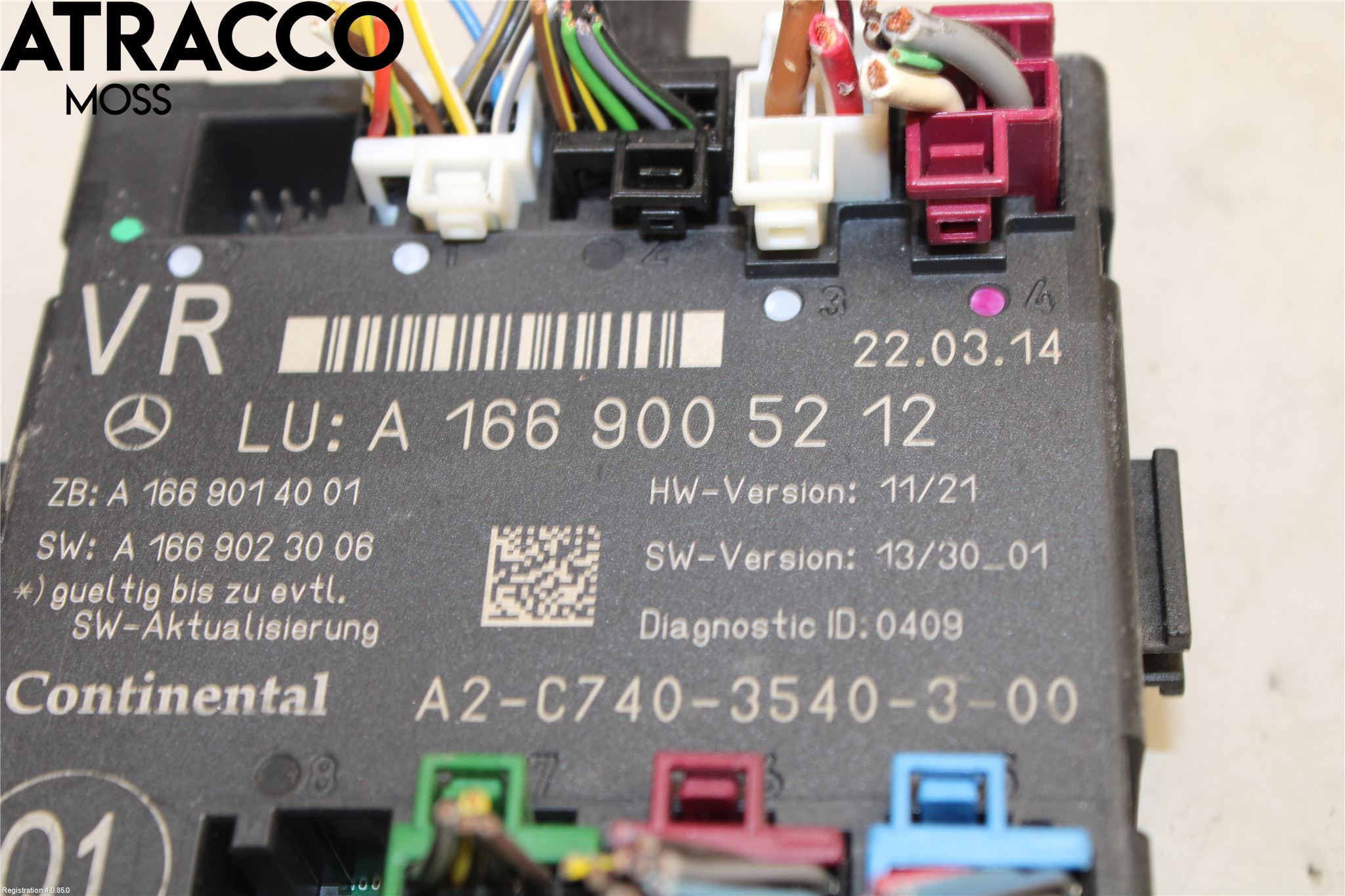 Mercedes-Benz MB GL/GLS-KLASS (X166) 12-19 Styreenhet Dør