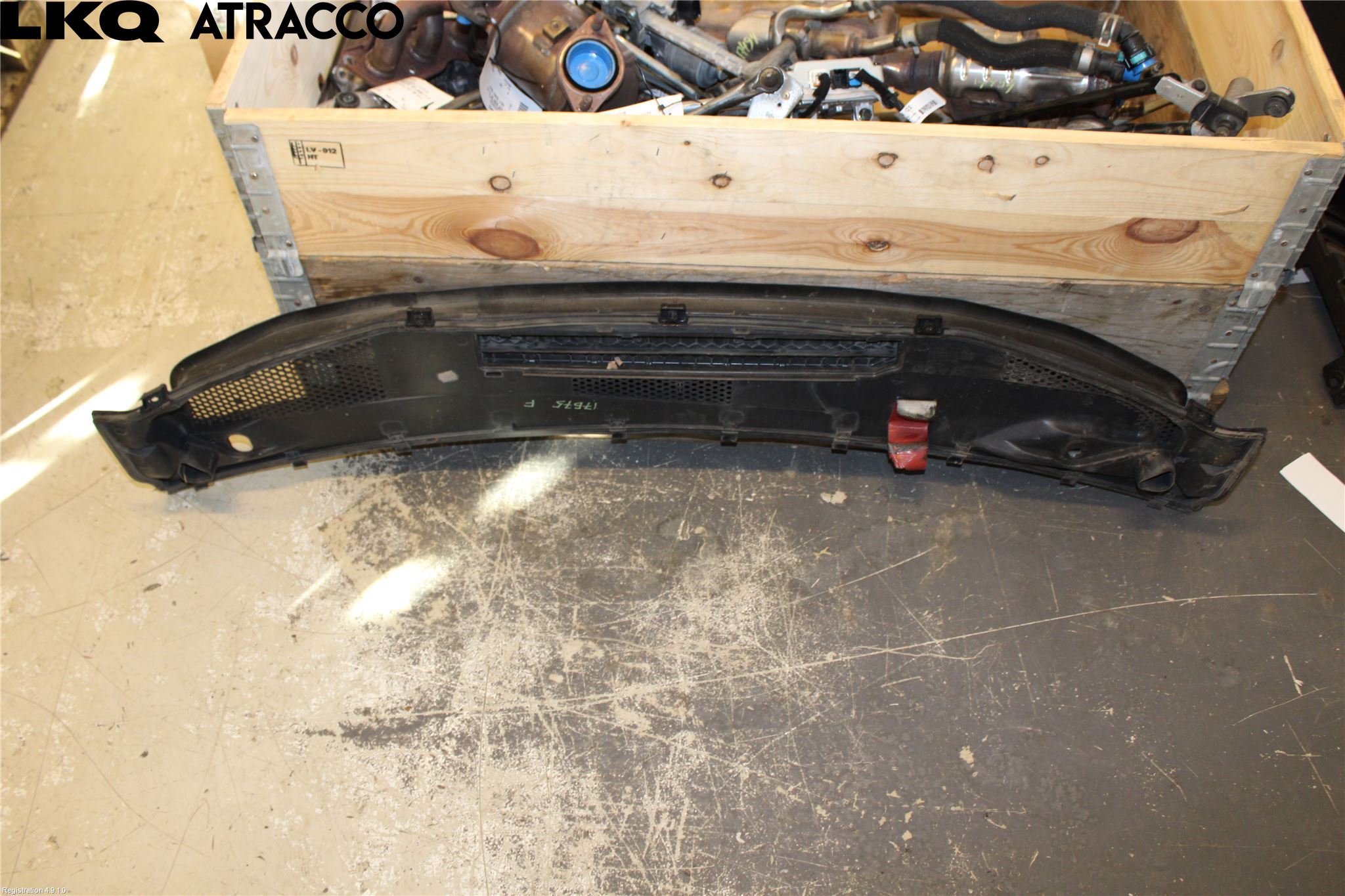 Mercedes-Benz MB B-KLASS (W245) 05-12 Visker Deksel-Grill-Under Frr