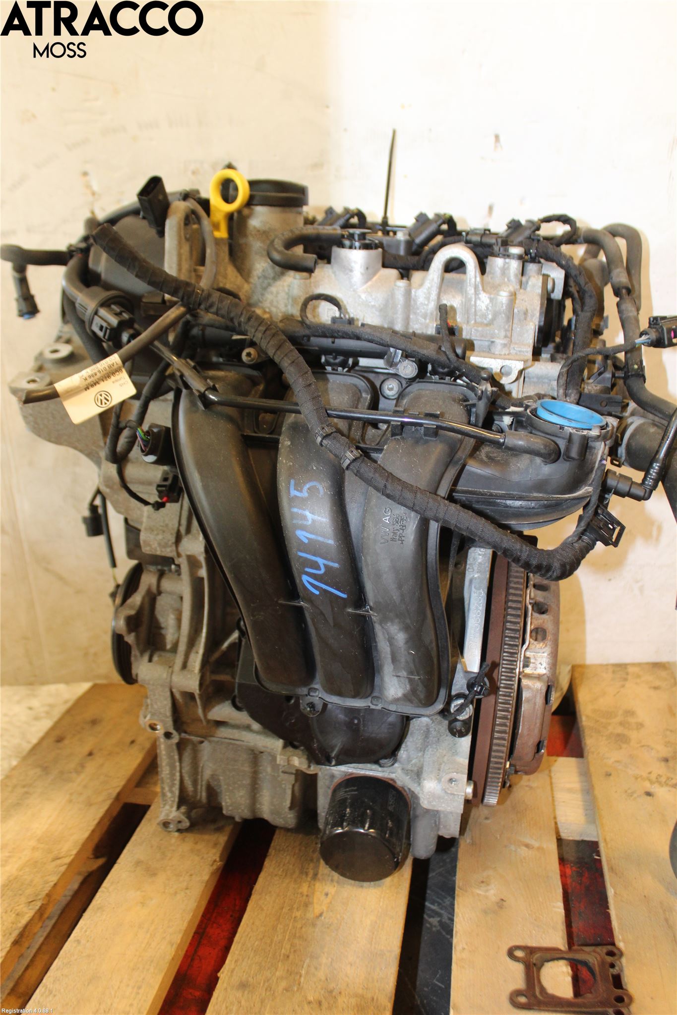 Volkswagen VW POLO 10-17 Motor Bensin