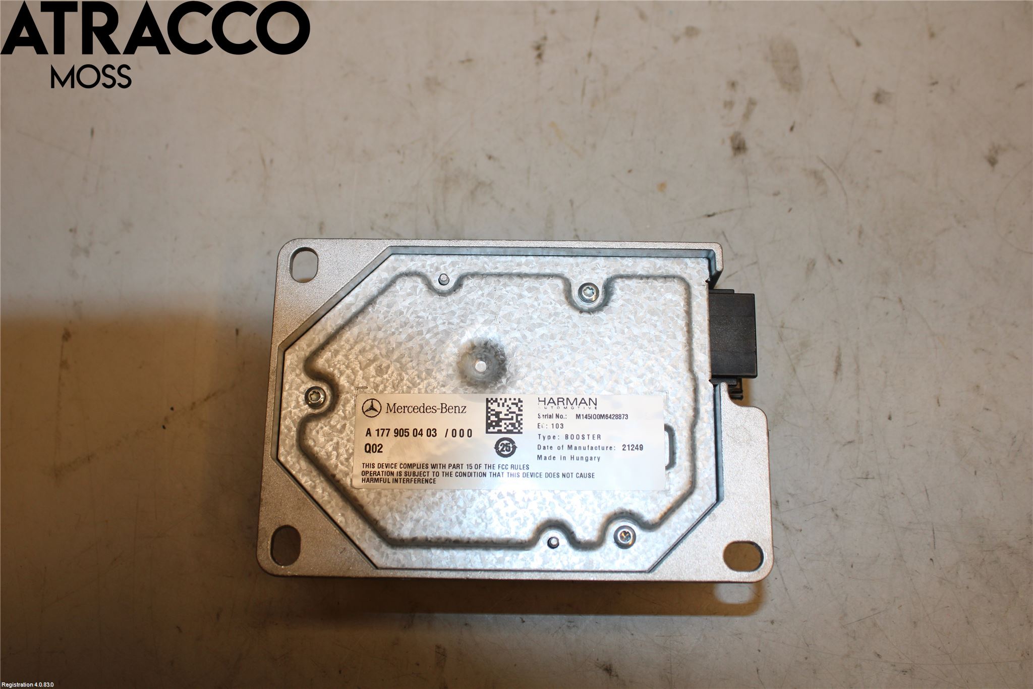 Mercedes-Benz MB EQB (X243) 22- Stereo Forsterker