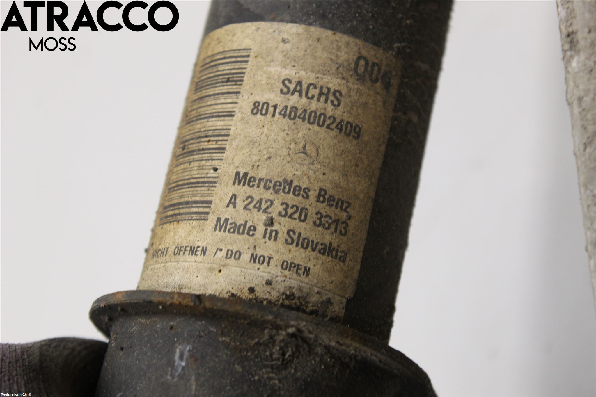 Mercedes-Benz MB B-KLASS (W246/W242) 12-19 Fjærbein Foran Venstre