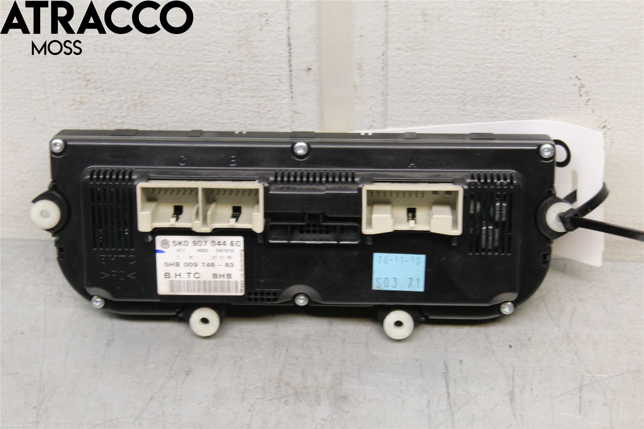 Volkswagen VW PASSAT 11-14 Varme Ac Betjening-Display