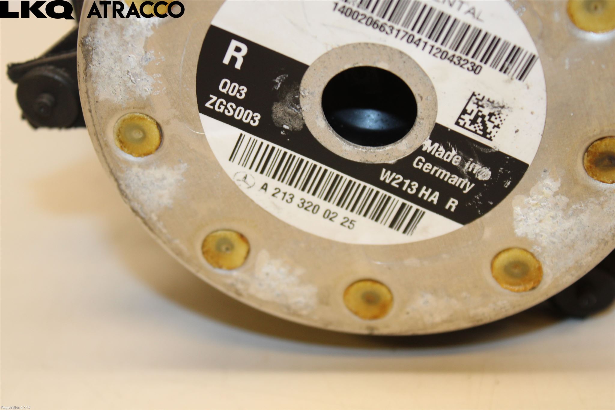 Mercedes-Benz MB E-KLASS (W213) 16-23 Nivåreg Belg - Luftpute