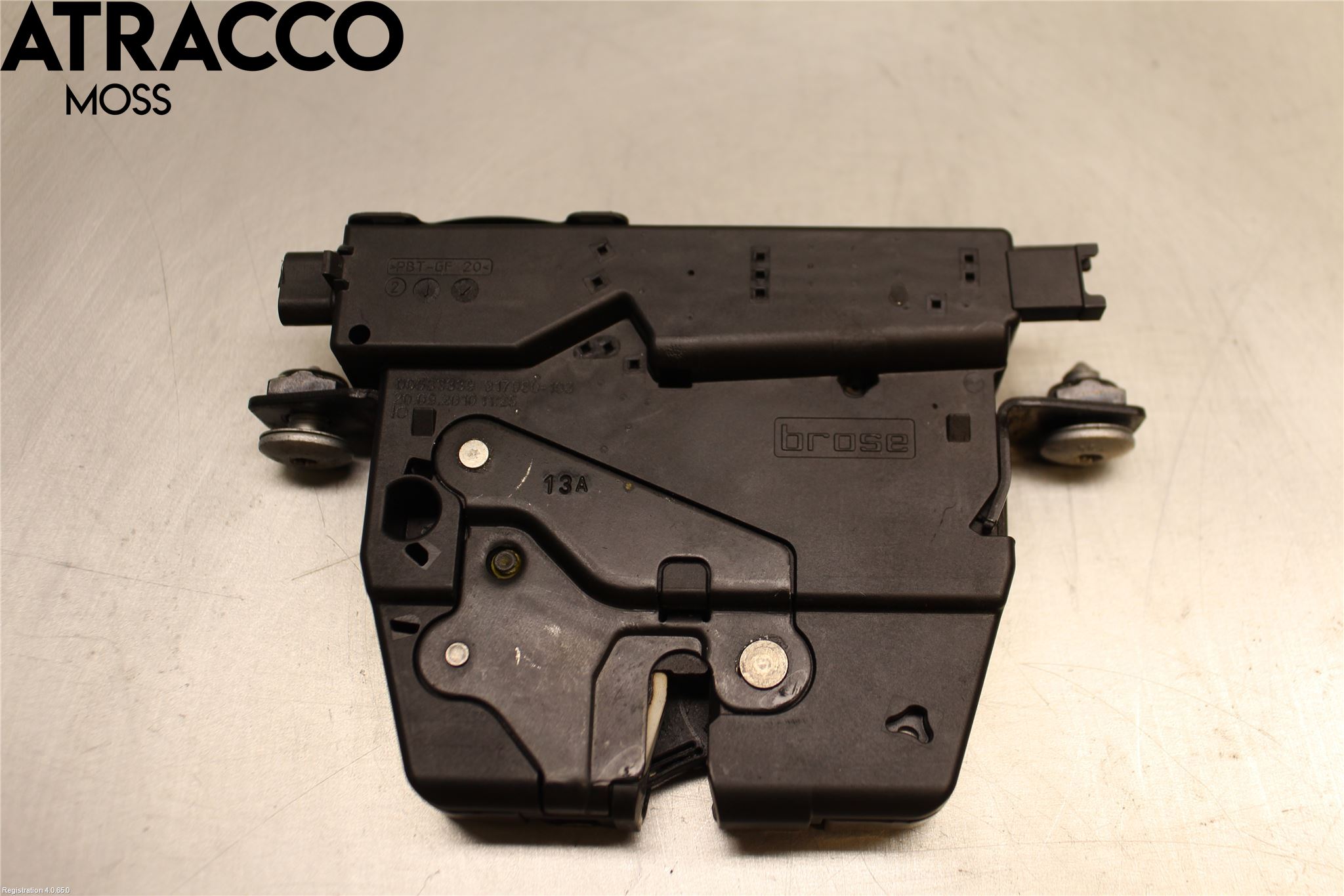 BMW 5 F10/F11/F18 09-17 Bakluke-Lokk Låsekasse