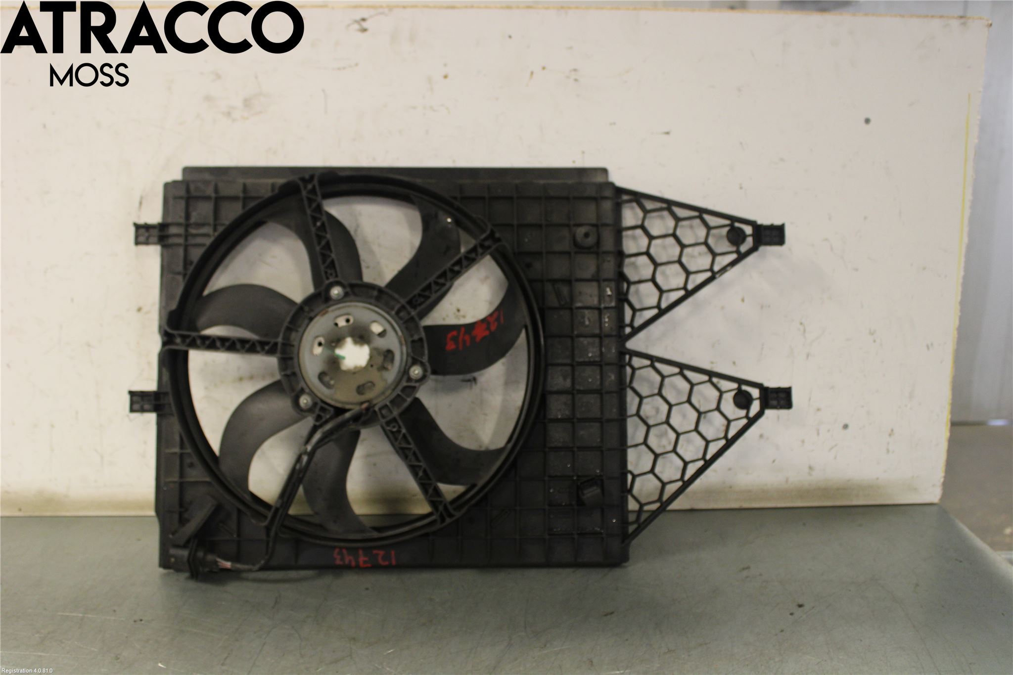 Skoda FABIA 07-14 Kjølevifte Elektrisk