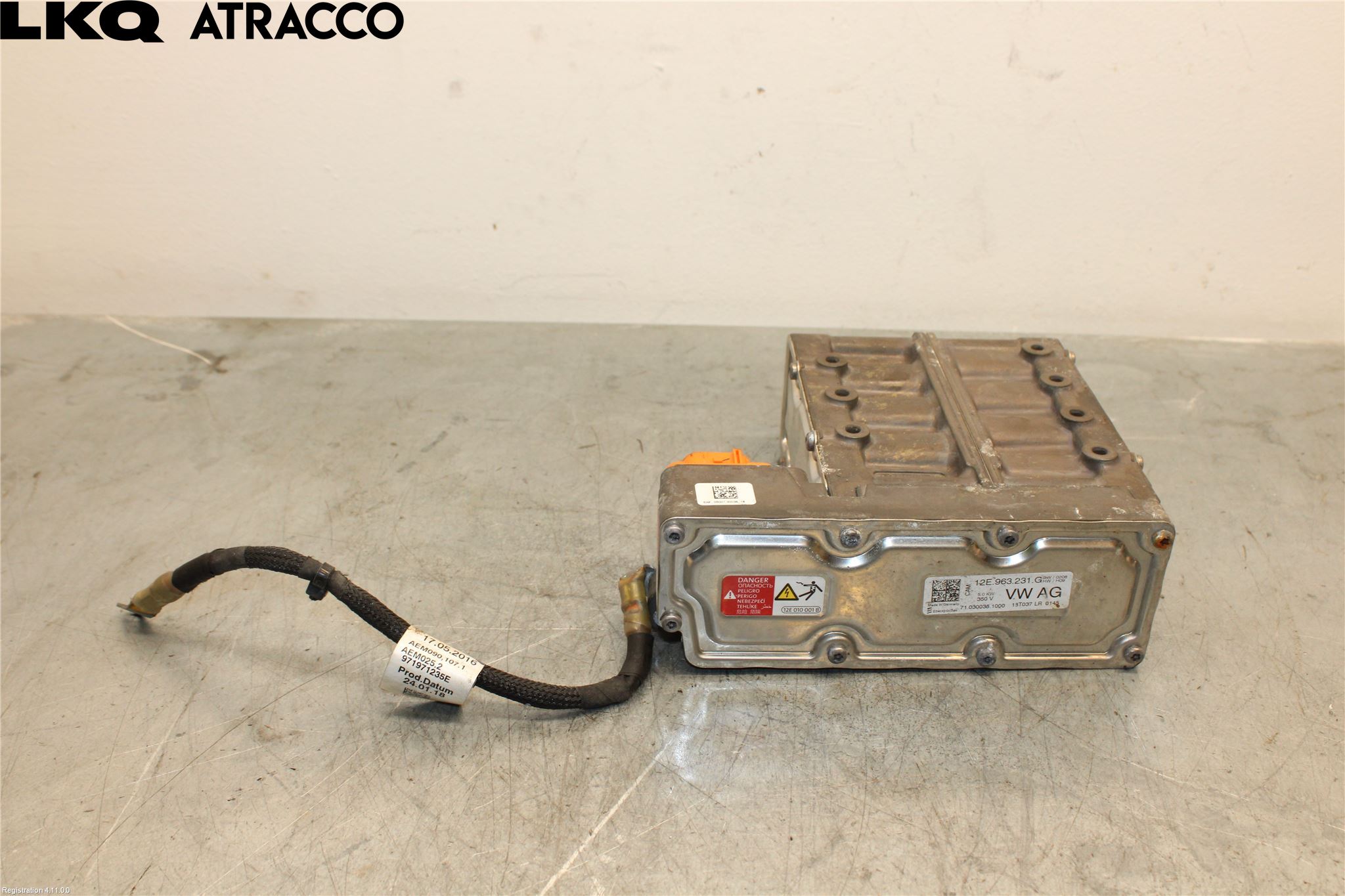 Porsche PANAMERA 09- Varmeapparat Register Komplett