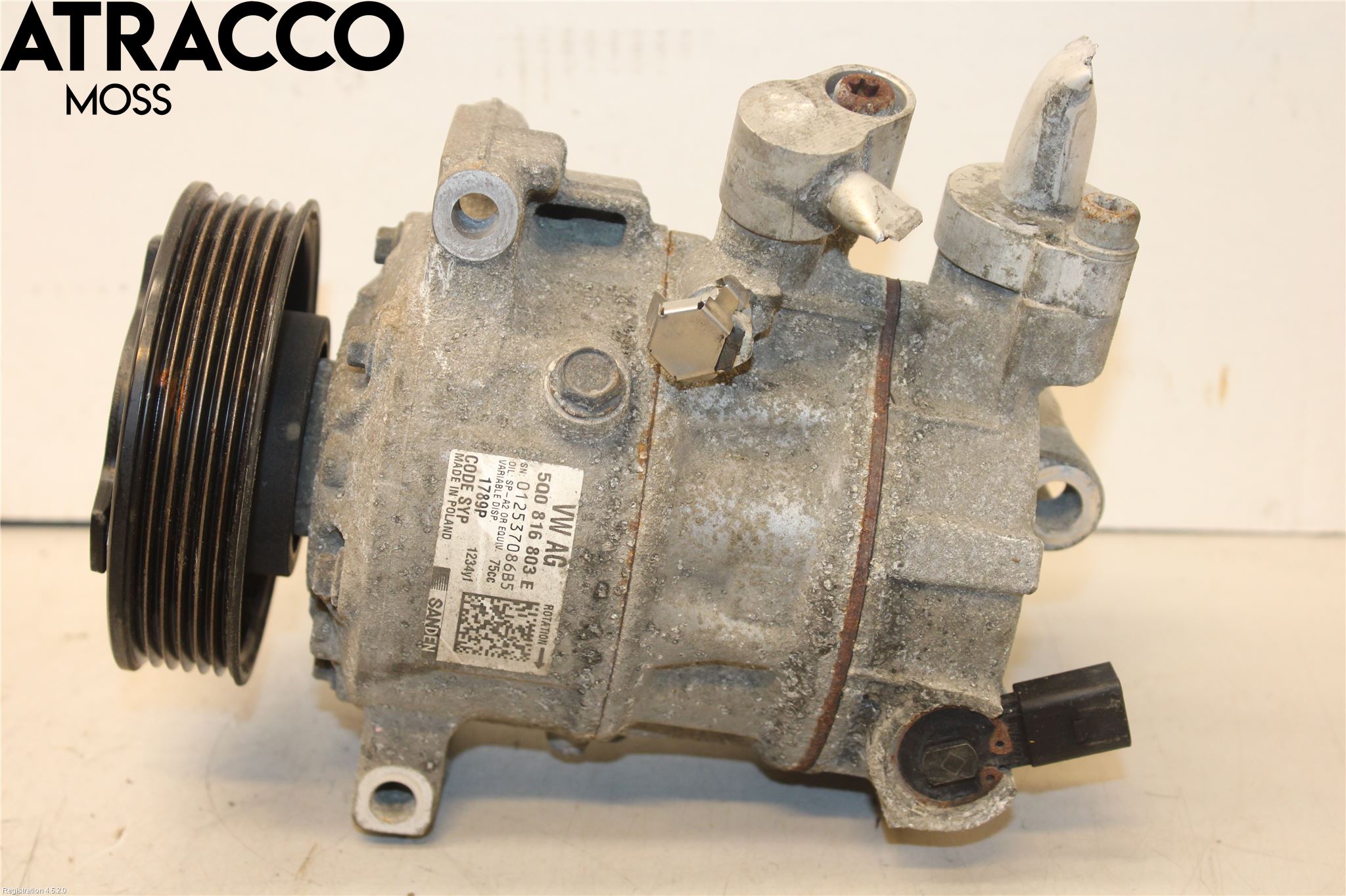 Skoda RAPID Varme Ac Kompressor