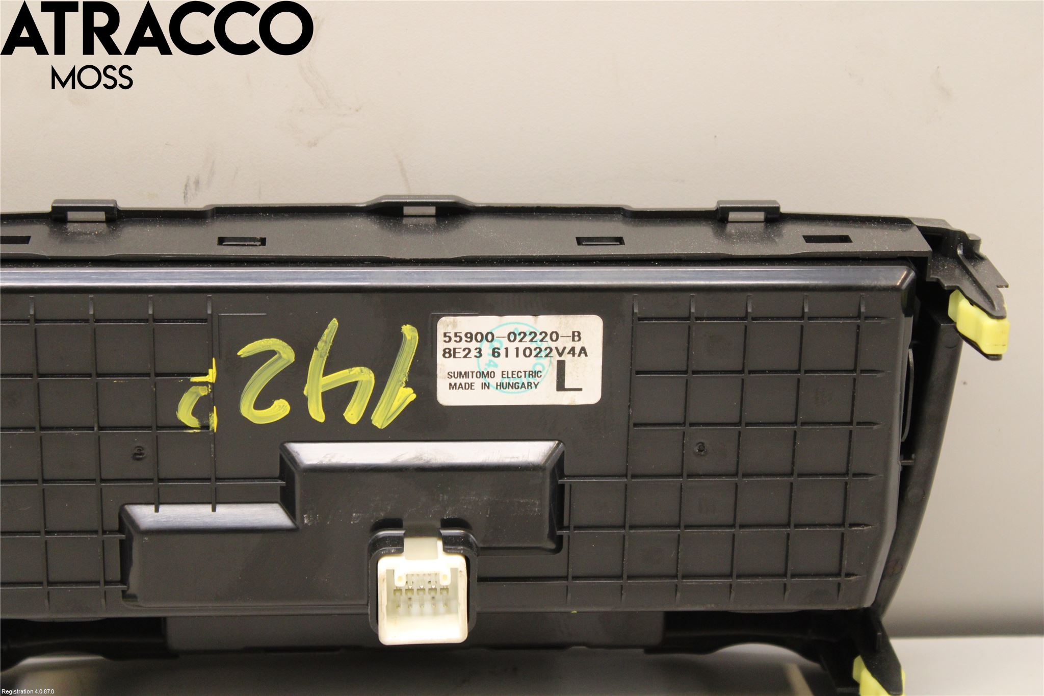 Toyota AURIS 10-12 Varme Ac Betjening-Display