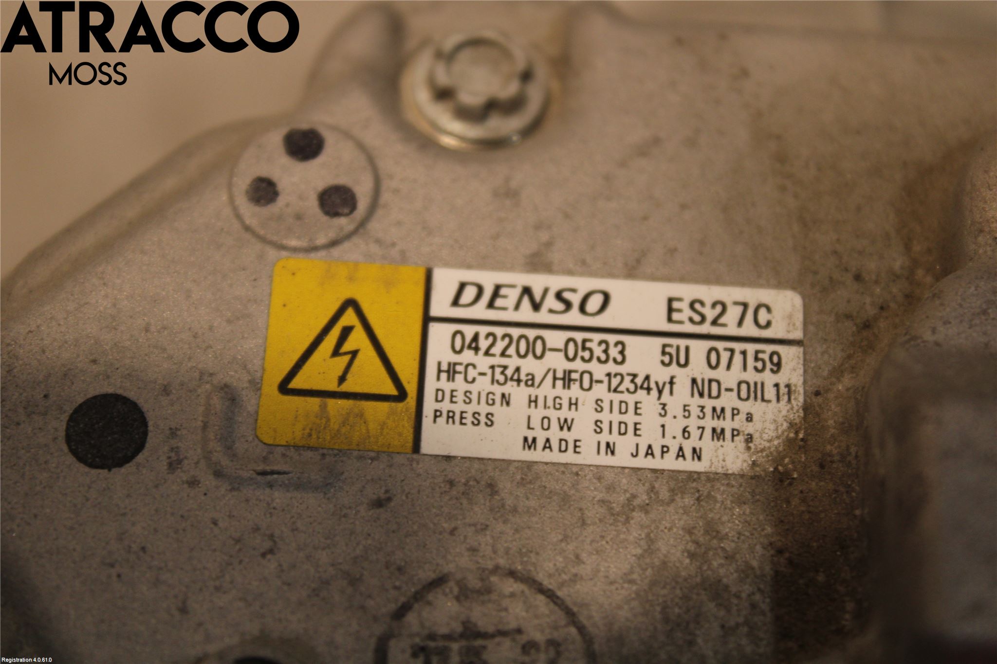 Toyota RAV4 13-18 Varme Ac Kompressor